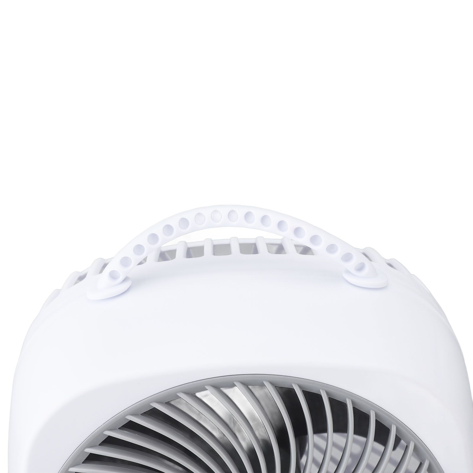 Double Layer Tower Fan 5 Speeds Rechargeable Portable Small Oscillating Table view 2