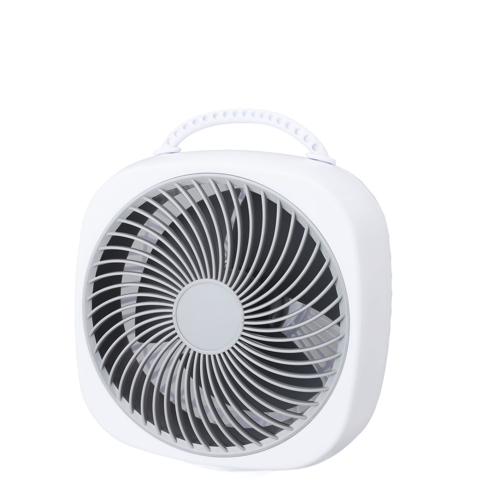 Double Layer Tower Fan 5 Speeds Rechargeable Portable Small Oscillating Table view 7