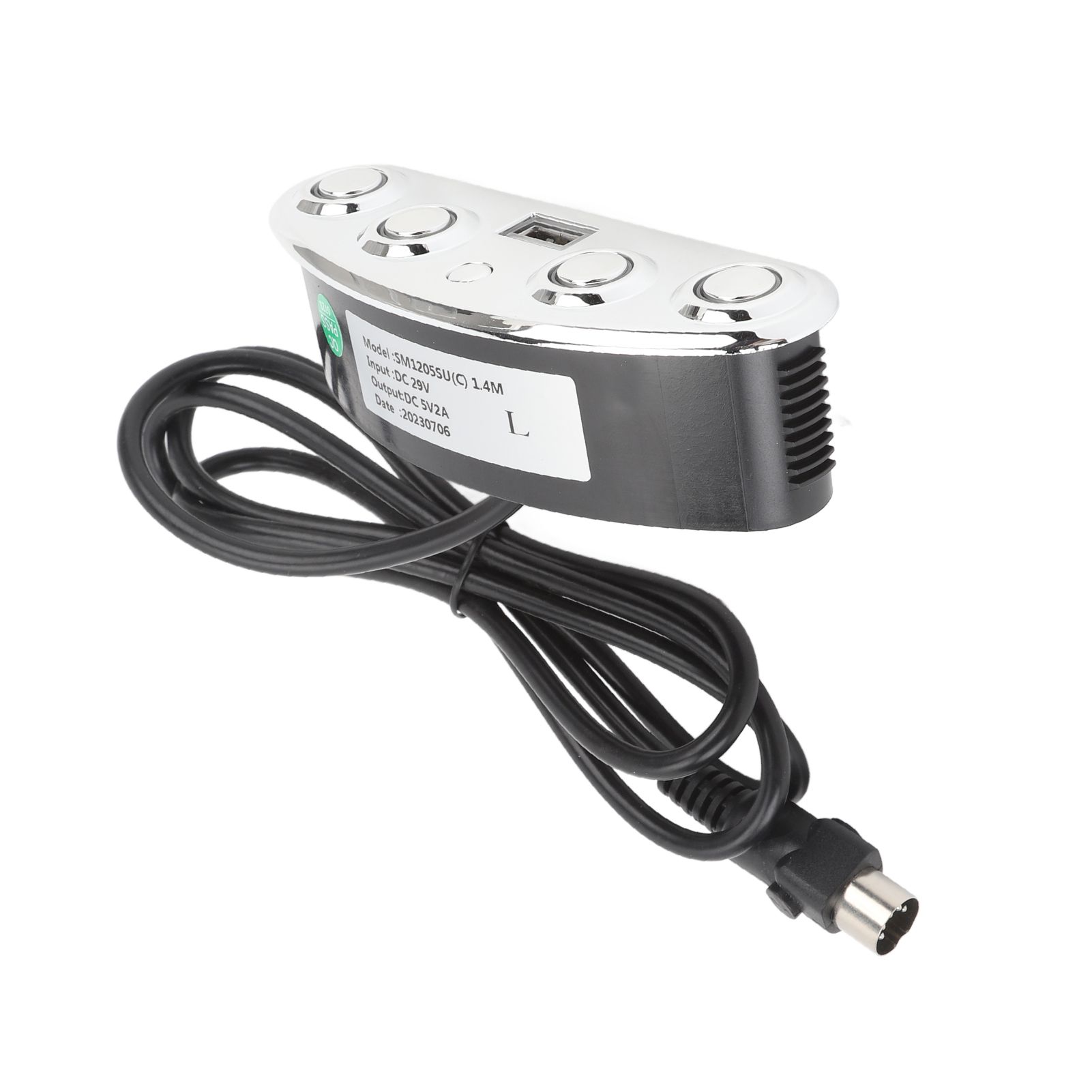 Power Recliner Switch ABS 5 Pin DC Dual Motor Electric Sofa Lift Chair Button view 10