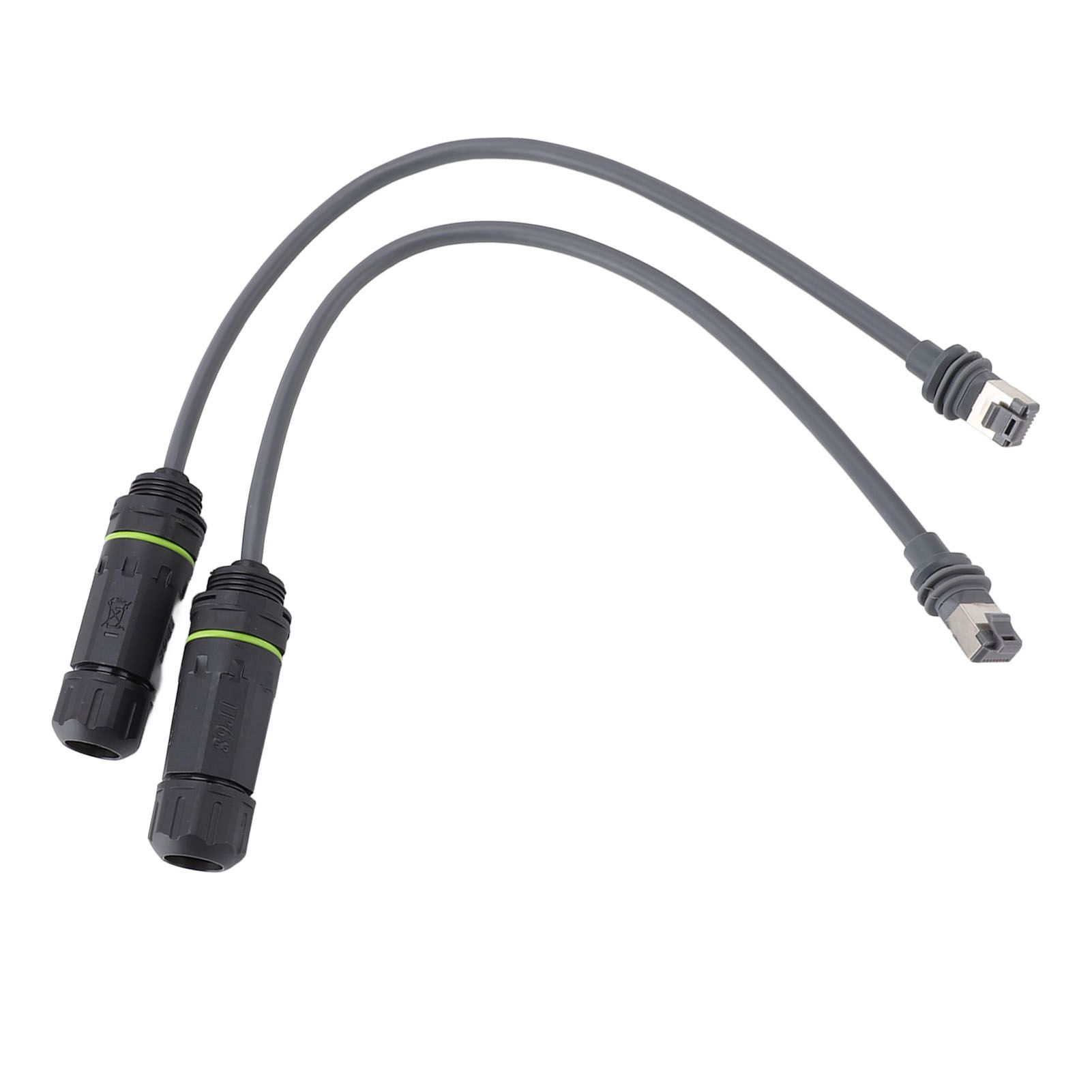 Satellite Cable to RJ45 Connector Waterproof 1200Mbps with Ground Wire Device view 6