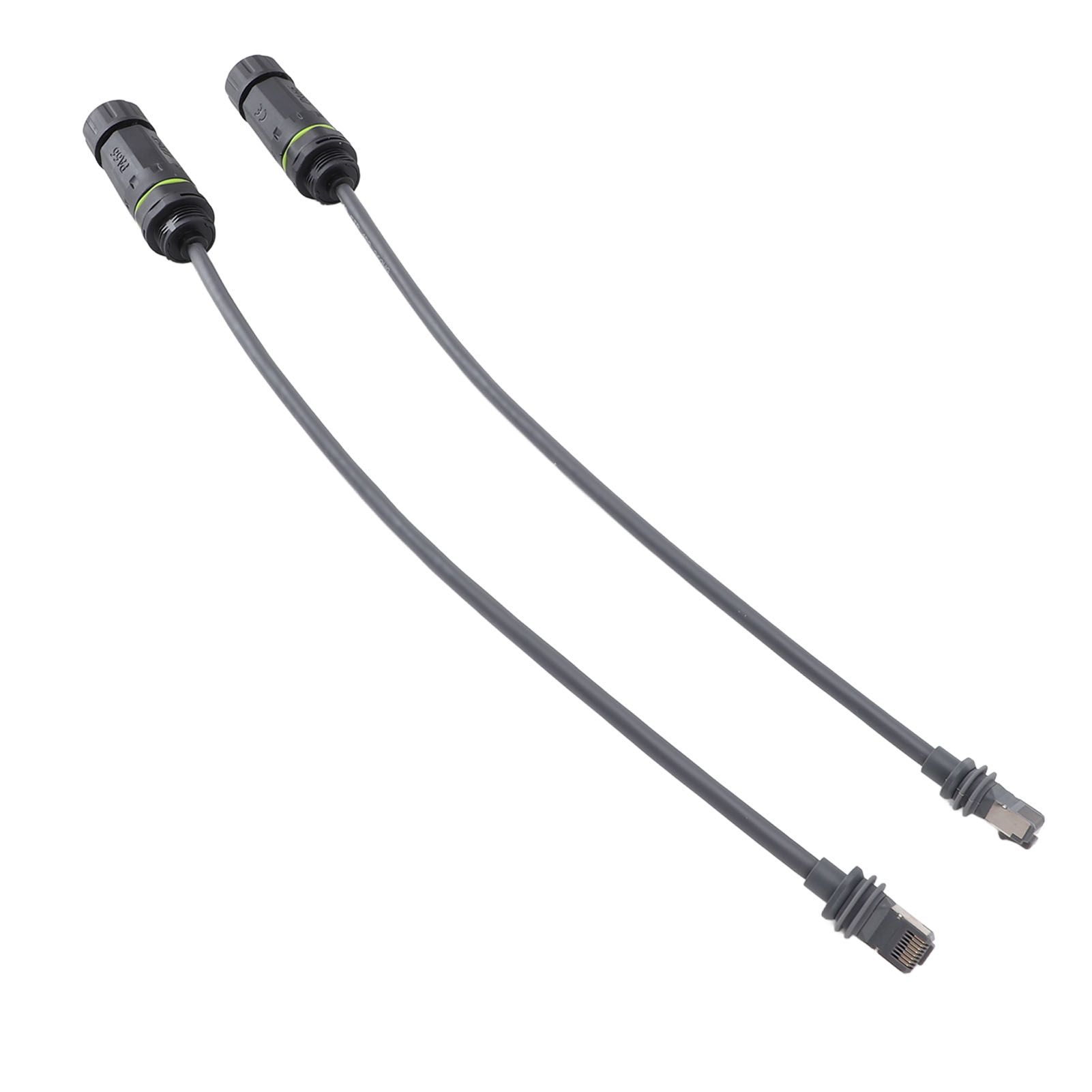 Satellite Cable to RJ45 Connector Waterproof 1200Mbps with Ground Wire Device view 12