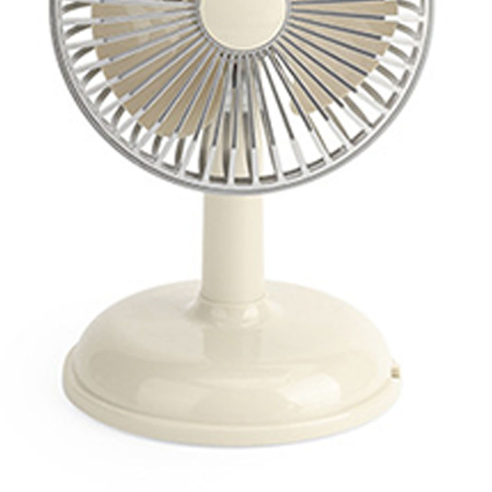 Desktop Fan Portable USB Rechargeable Wind Speed Adjustable Small Desk Fan for view 5
