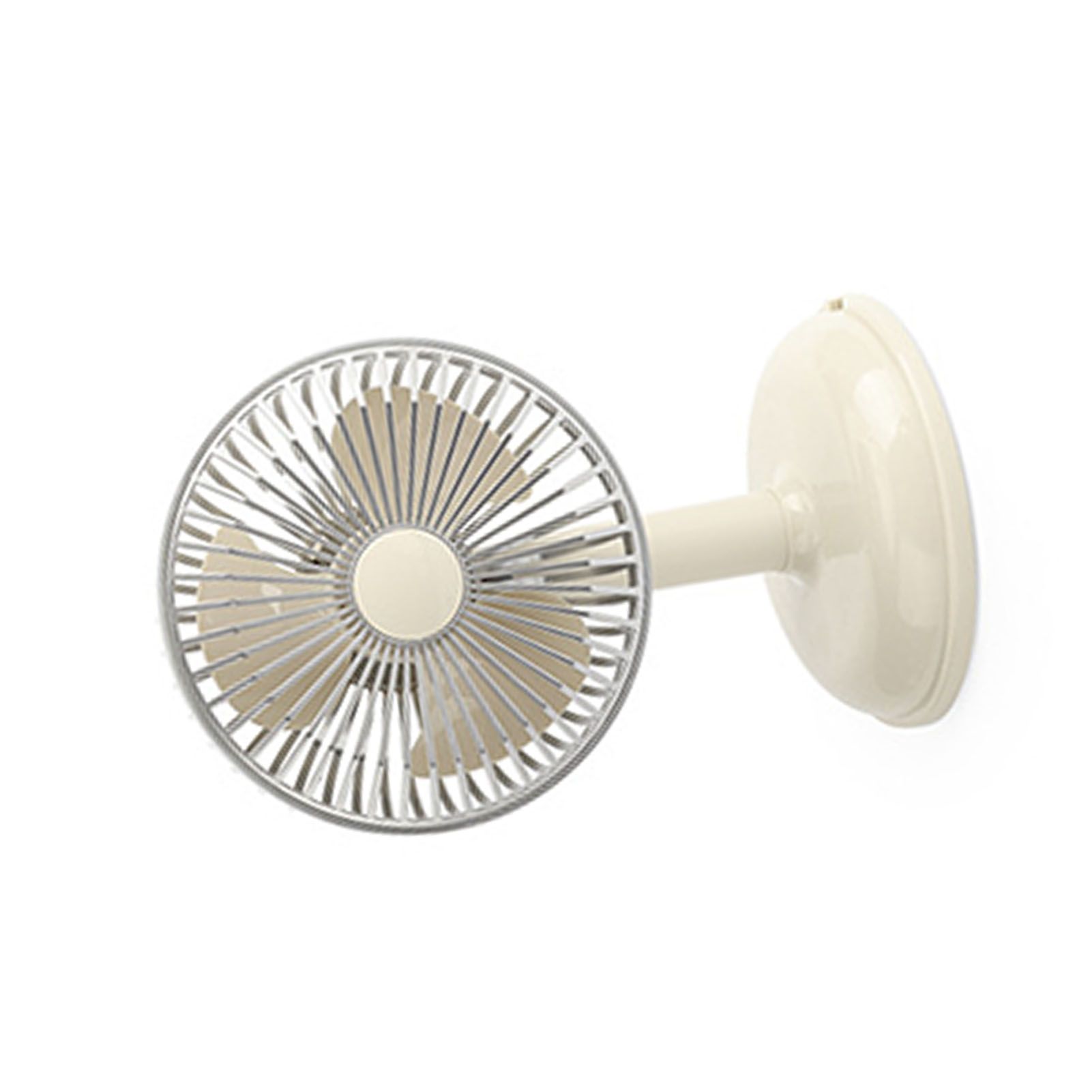 Desktop Fan Portable USB Rechargeable Wind Speed Adjustable Small Desk Fan for view 6