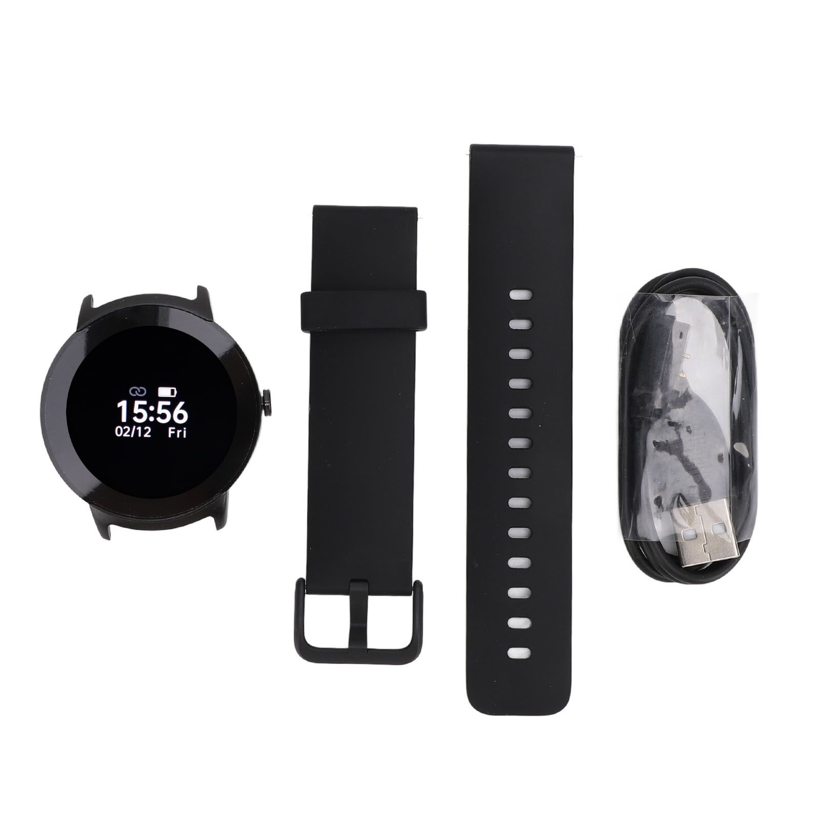 Smart Watch Health Fitness Tracker Wristband Bracelet Temperature Alert NFC view 3