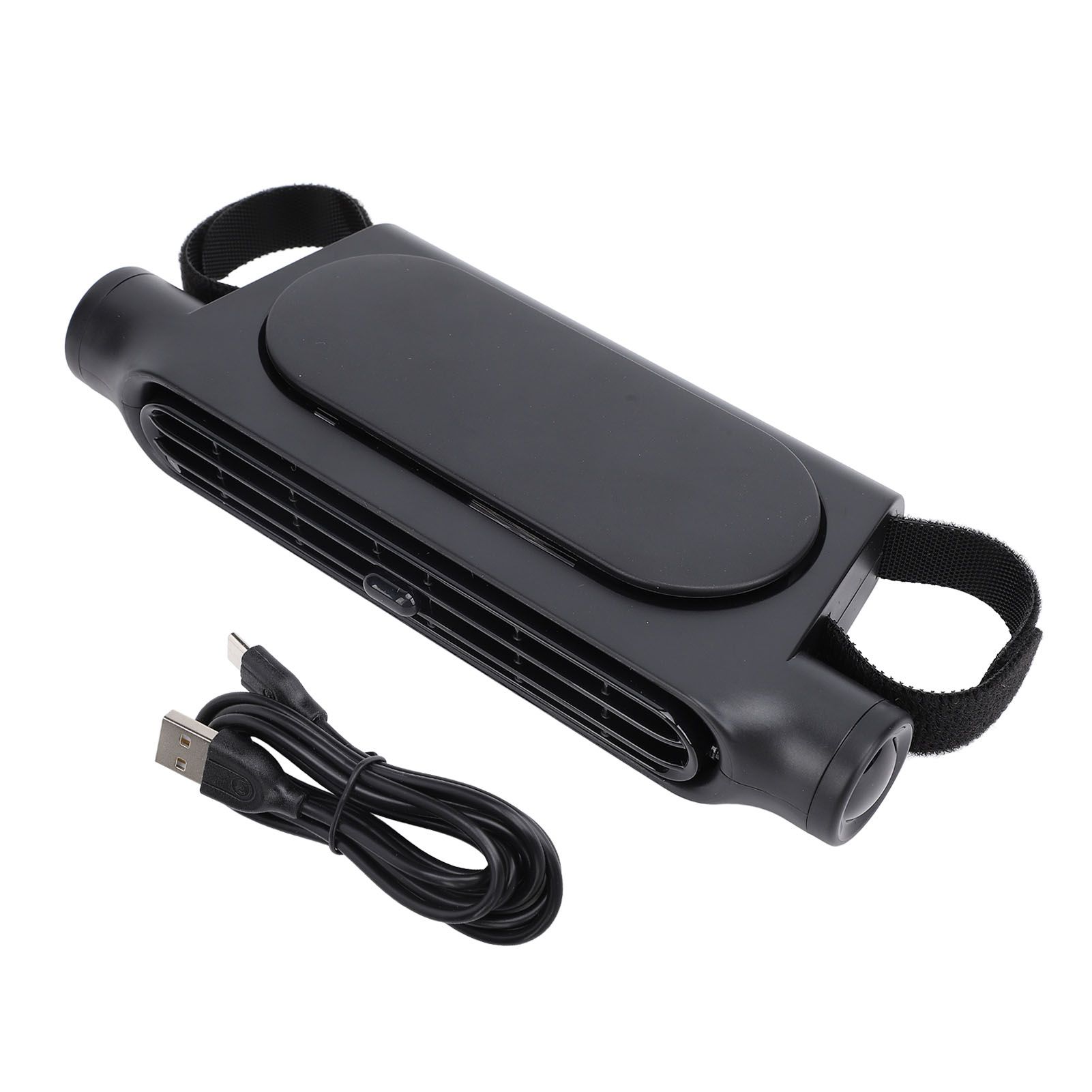 Car Seat Cooling Fan USB Bladeless Angle 3 Speeds Adjustable Quiet Car view 3