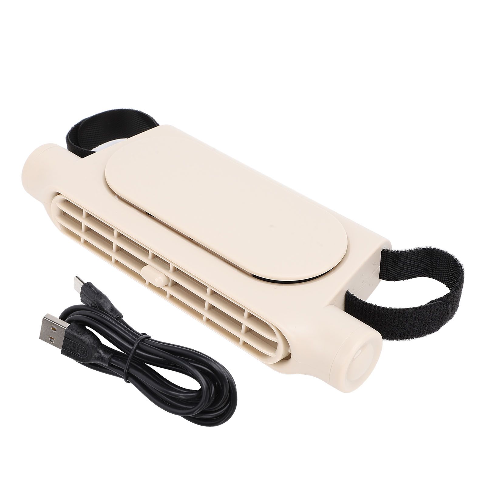 Car Seat Cooling Fan USB Bladeless Angle 3 Speeds Adjustable Quiet Car view 3