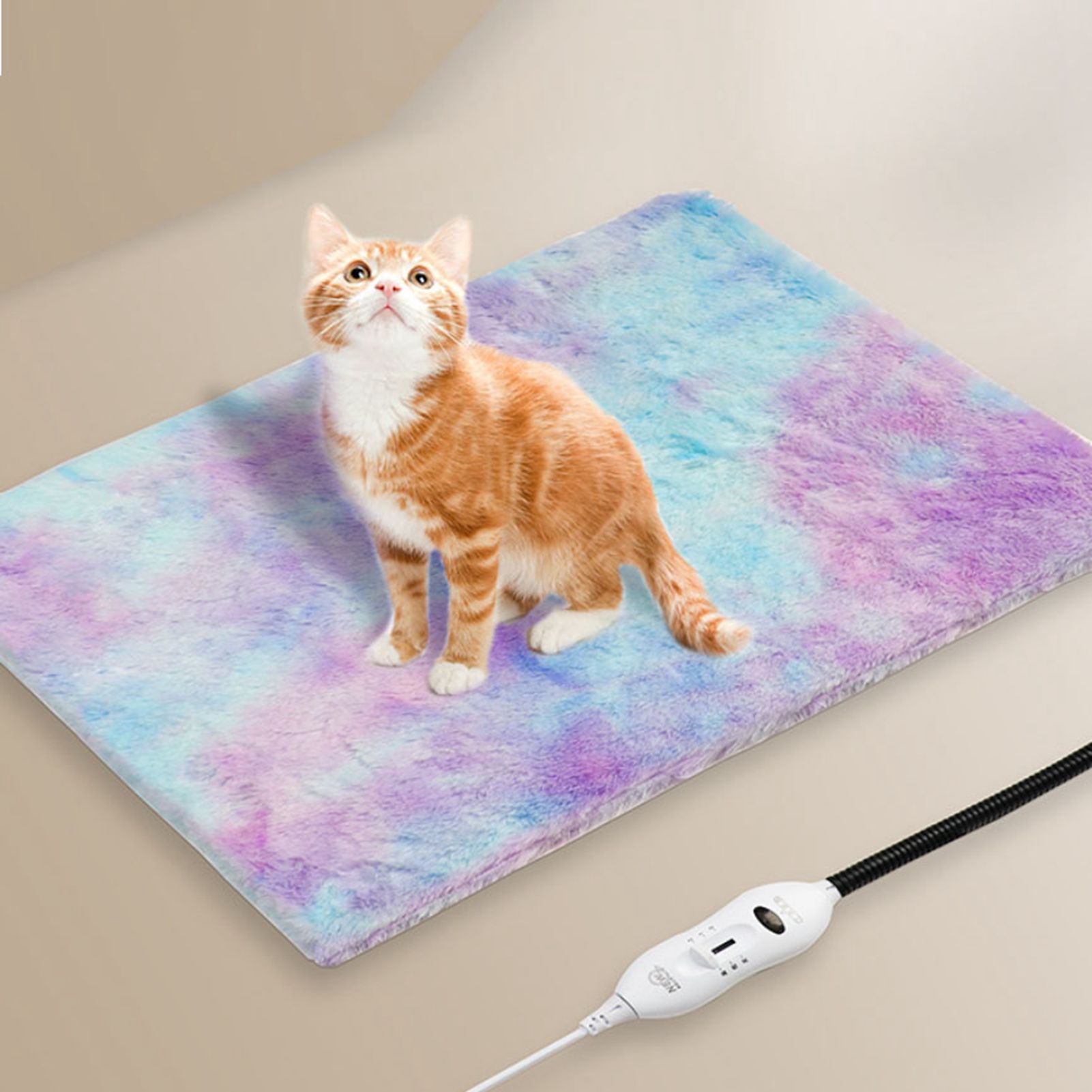 Pet Heating Pad 9 Adjustable Temperatures Water Resistant Indoor Thermal Pet view 5