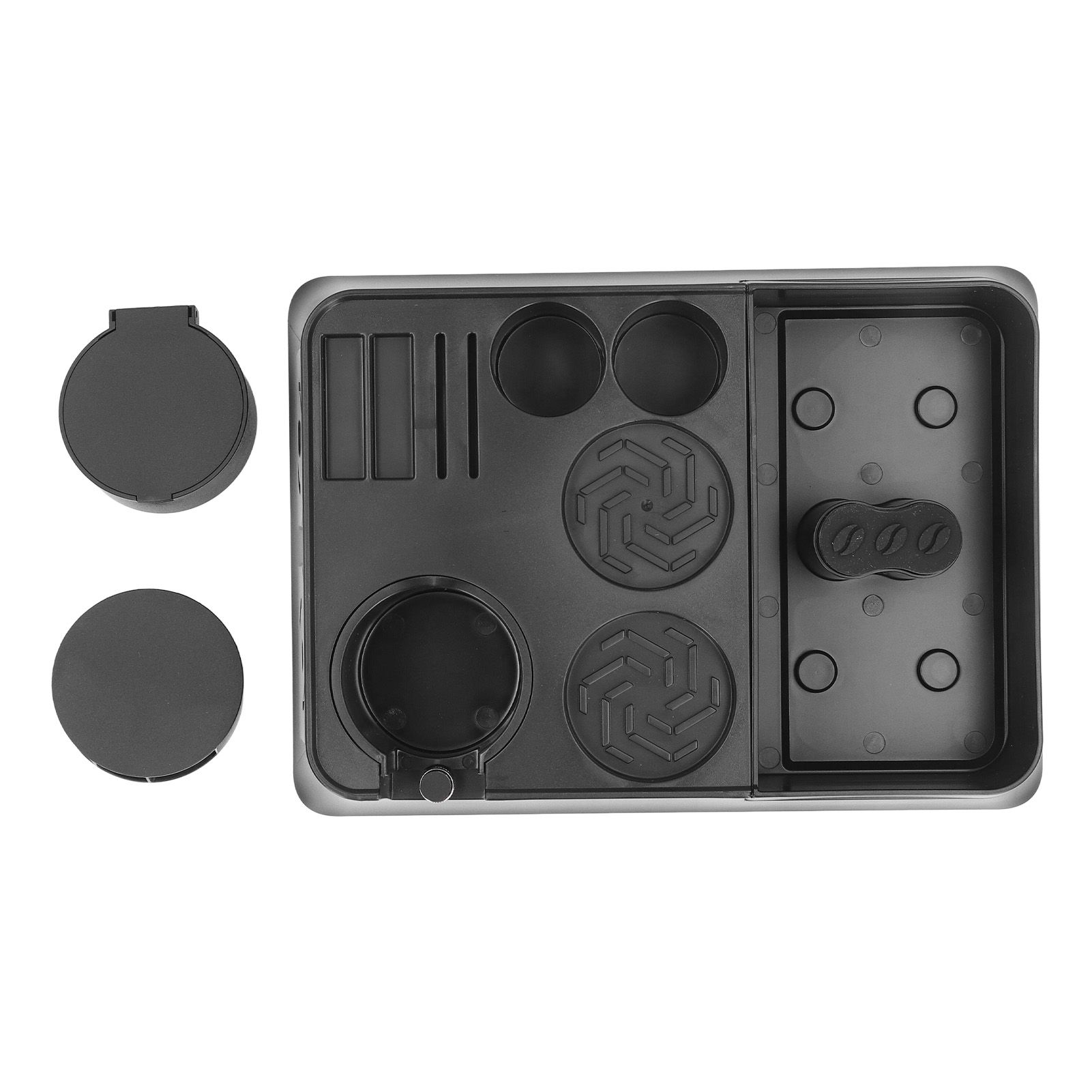 Coffee Organizer Box Tamper Holder Multifunctional Compact Tamping Station view 3