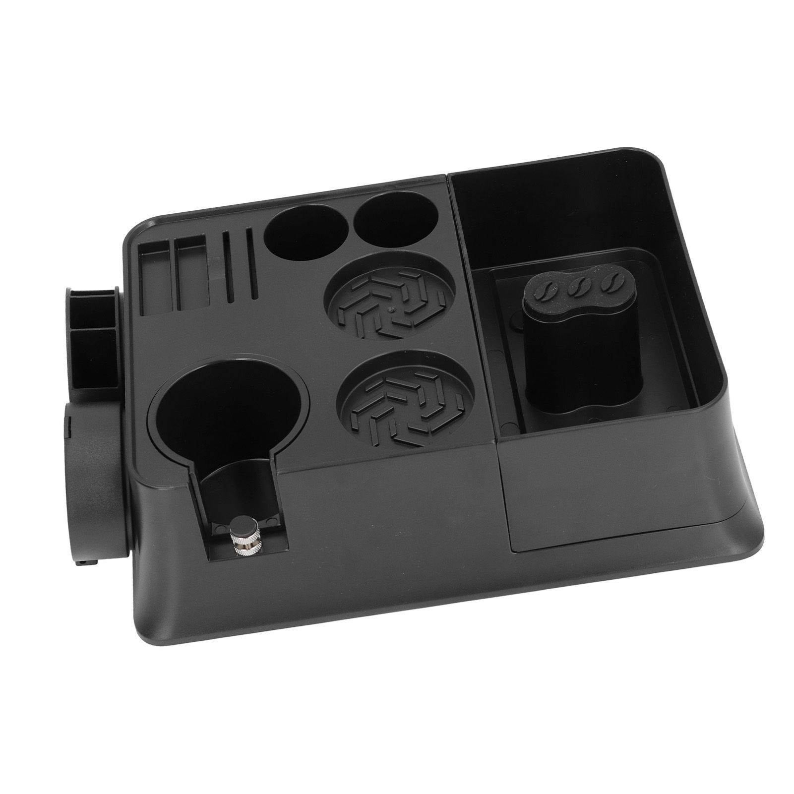 Coffee Organizer Box Tamper Holder Multifunctional Compact Tamping Station view 12
