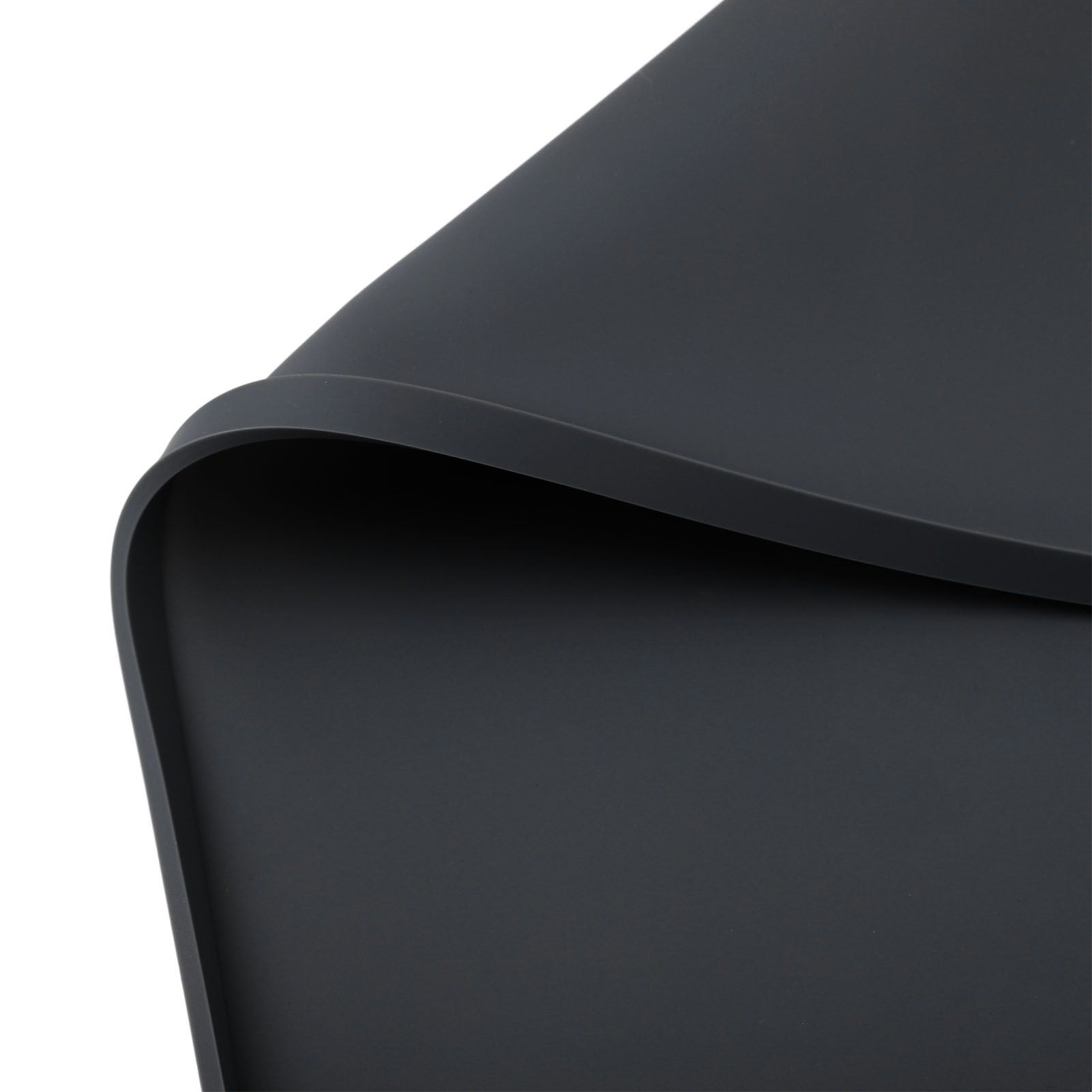 Coffee Machine Bar Mat Heat Insulation Silicone Dual Zone Drying Mat and Drip view 2