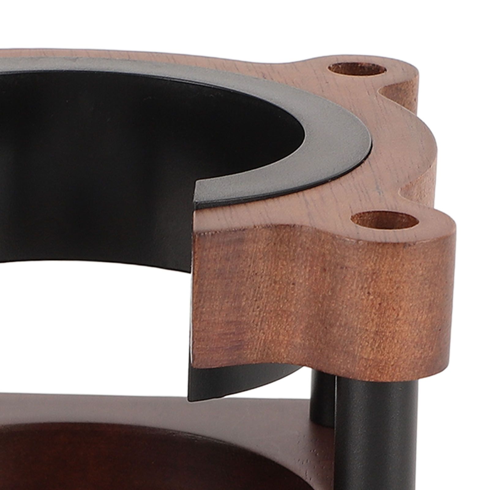 Coffee Portafilter Holder Universal Prevent Slip Bear Shaped Wooden Coffee view 2