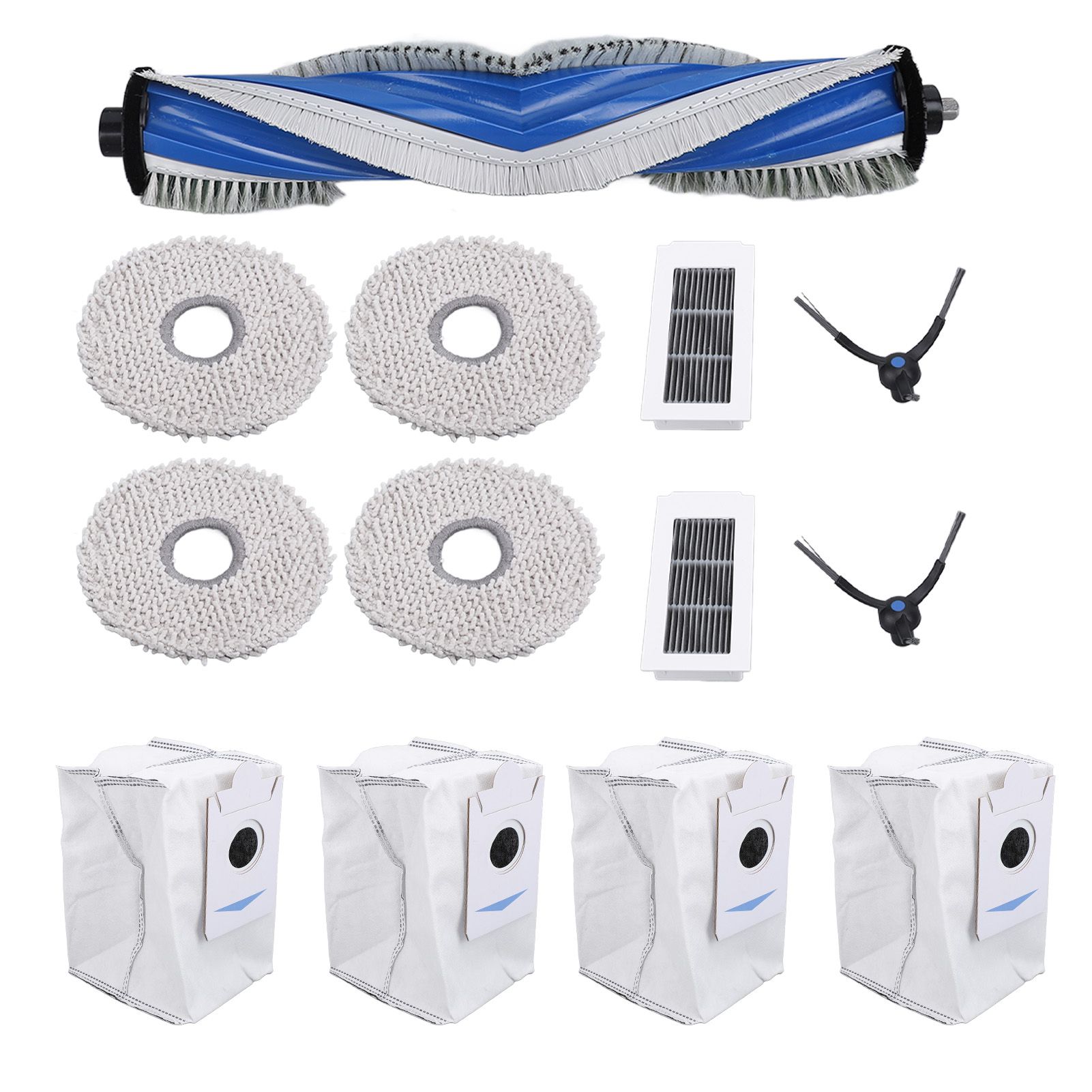 Robot Vacuum Cleaner Accessories Main Brush Side Brush Washable Filter Mop