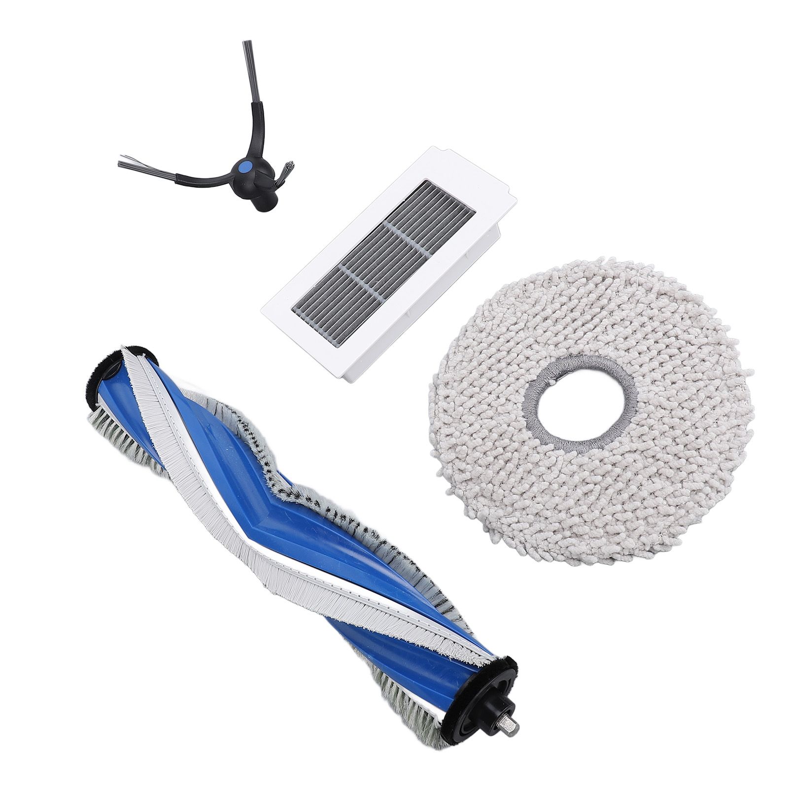 Robot Vacuum Cleaner Accessories Main Brush Side Brush Washable Filter Mop view 2