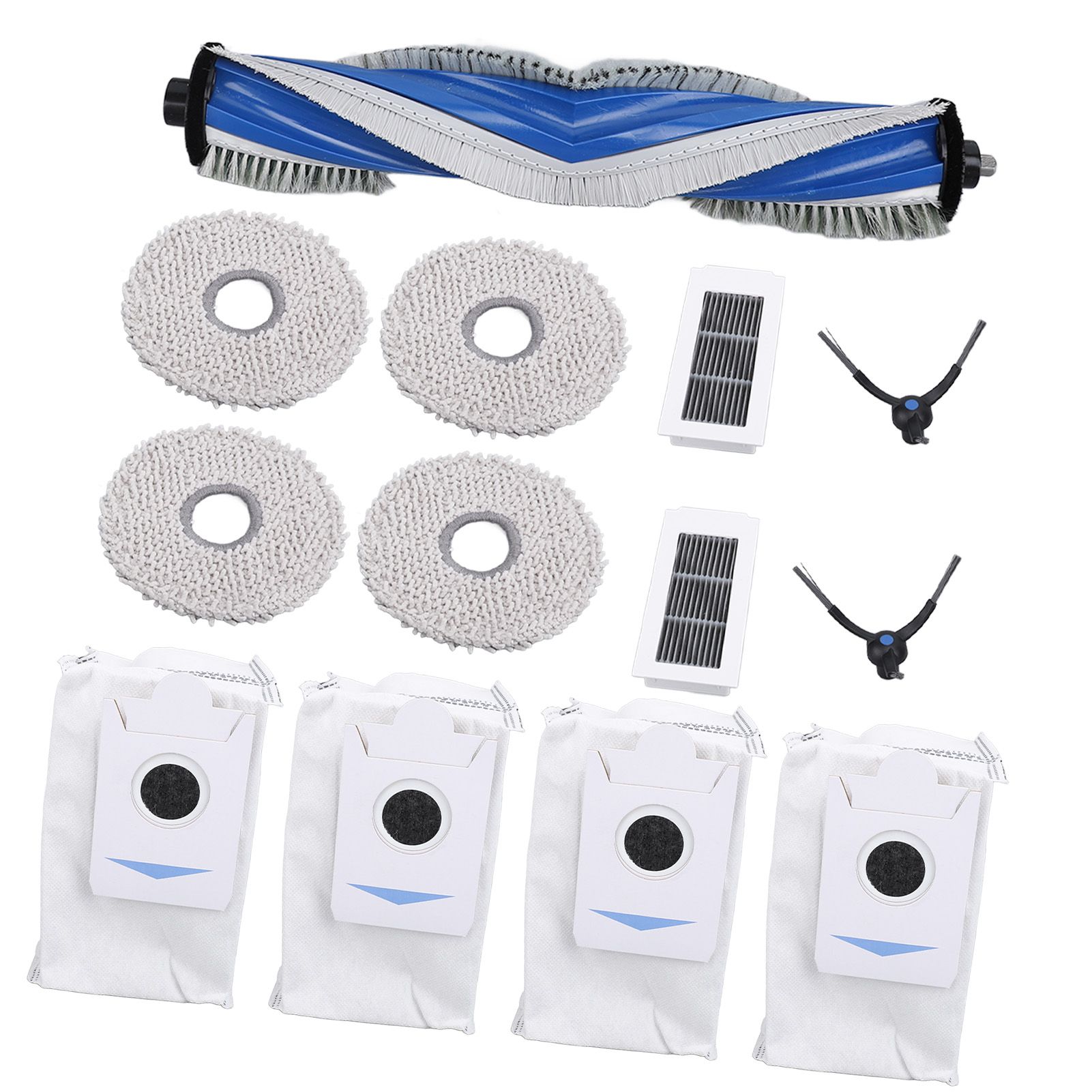 Robot Vacuum Cleaner Accessories Main Brush Side Brush Washable Filter Mop view 4