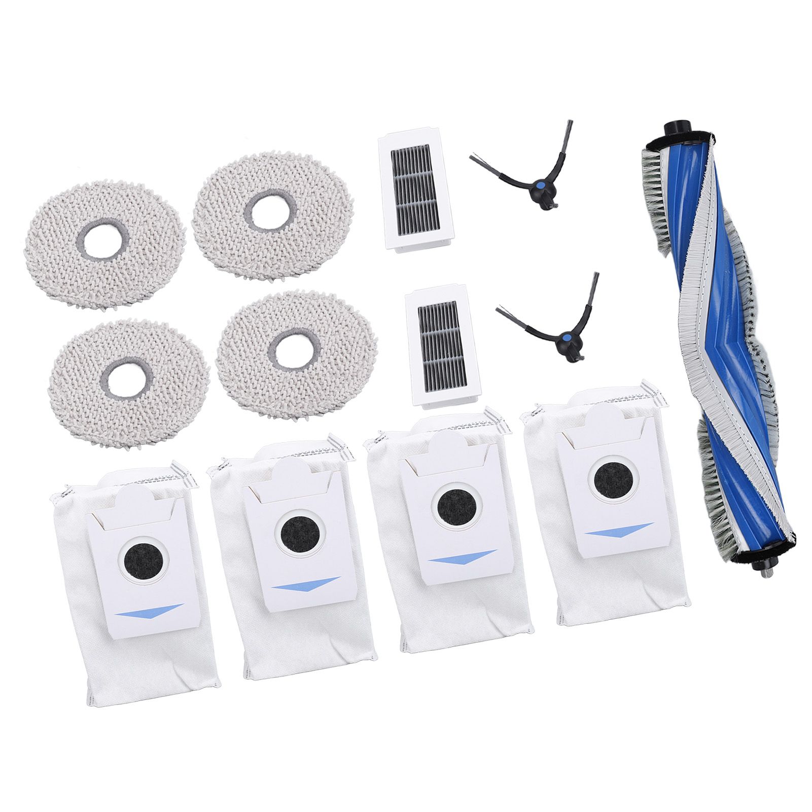Robot Vacuum Cleaner Accessories Main Brush Side Brush Washable Filter Mop view 10