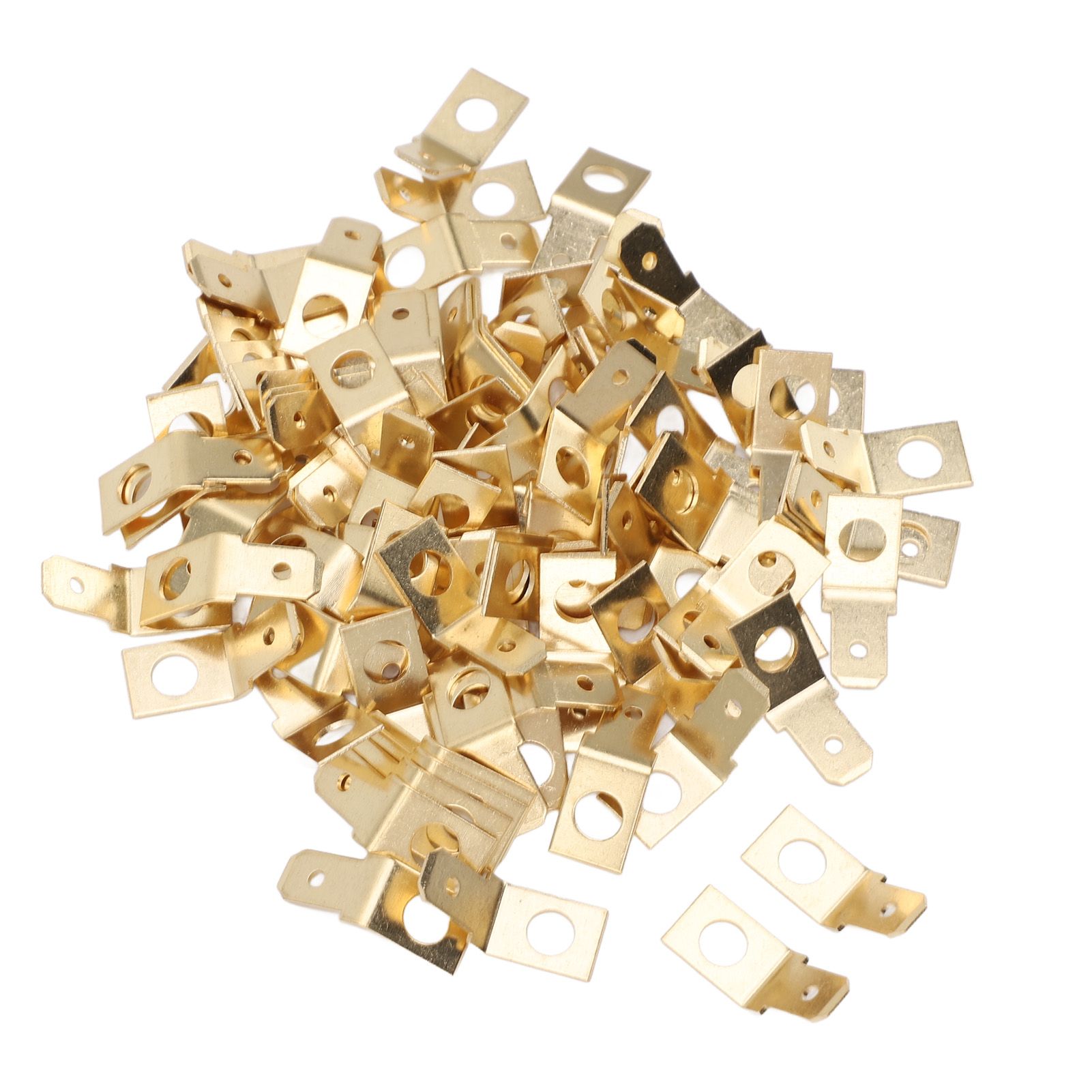 100PCS Quick Disconnect Connectors Non Insulated Solderless Adapters 10 Stud view 10
