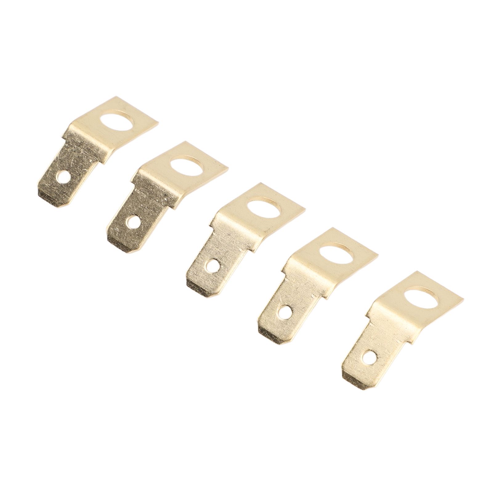 100PCS Quick Disconnect Connectors Non Insulated Solderless Adapters 10 Stud view 11