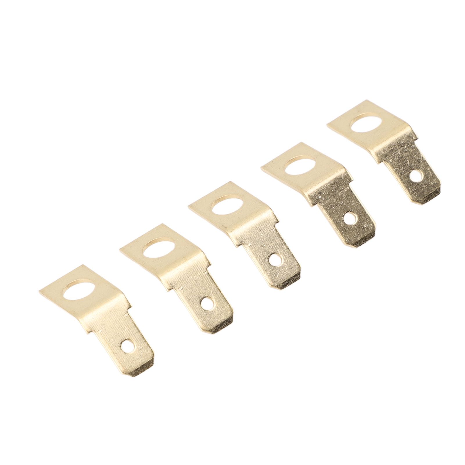 100PCS Quick Disconnect Connectors Non Insulated Solderless Adapters 10 Stud view 12