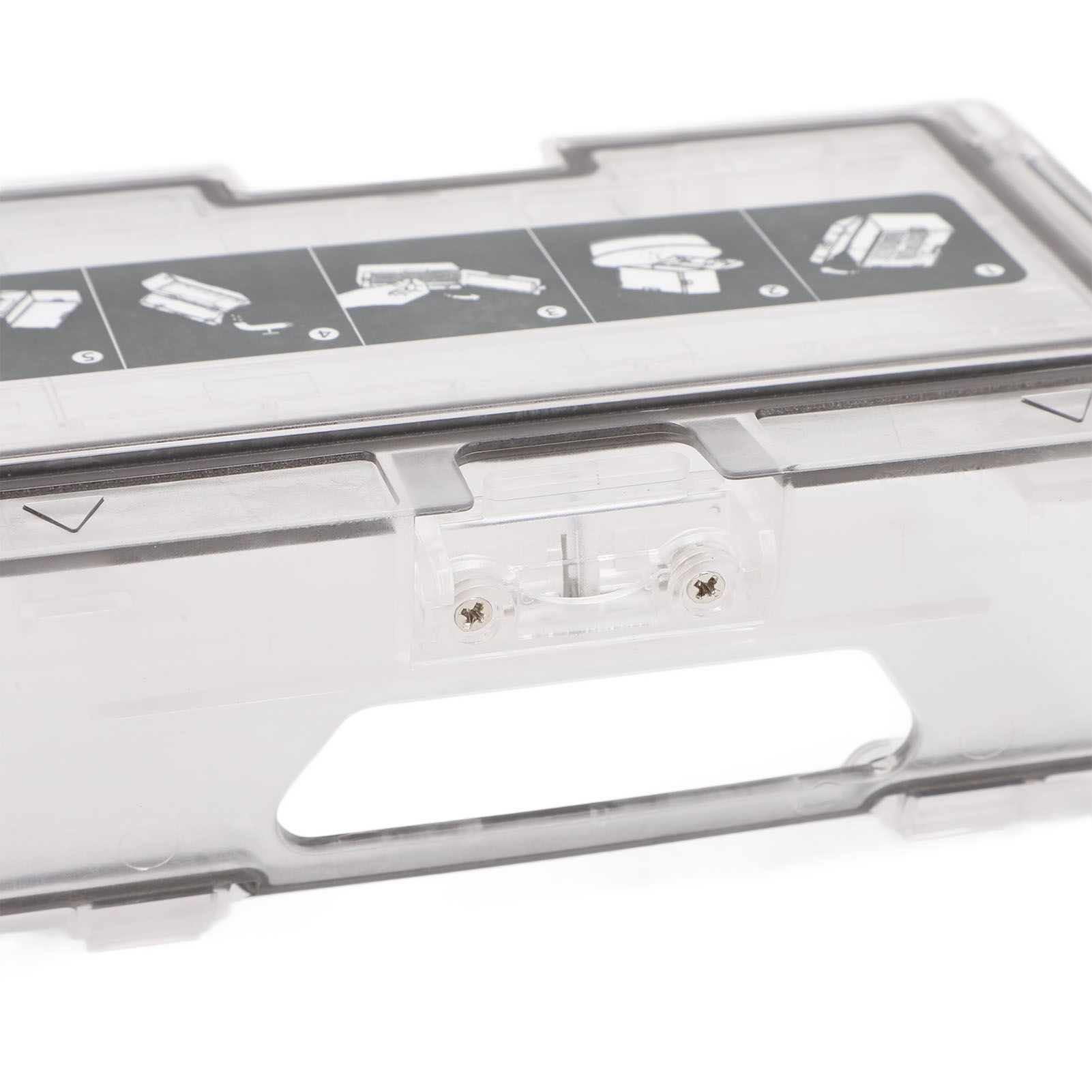 Robot Vacuum Cleaner Dust Collection Box Sturdy Easy Installation Replacement view 2