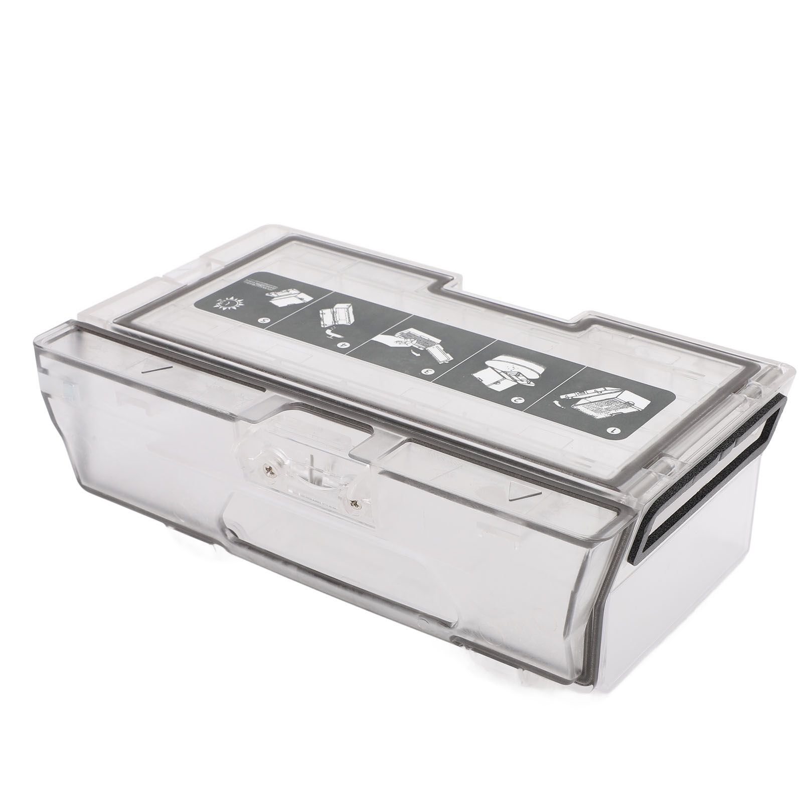 Robot Vacuum Cleaner Dust Collection Box Sturdy Easy Installation Replacement view 4