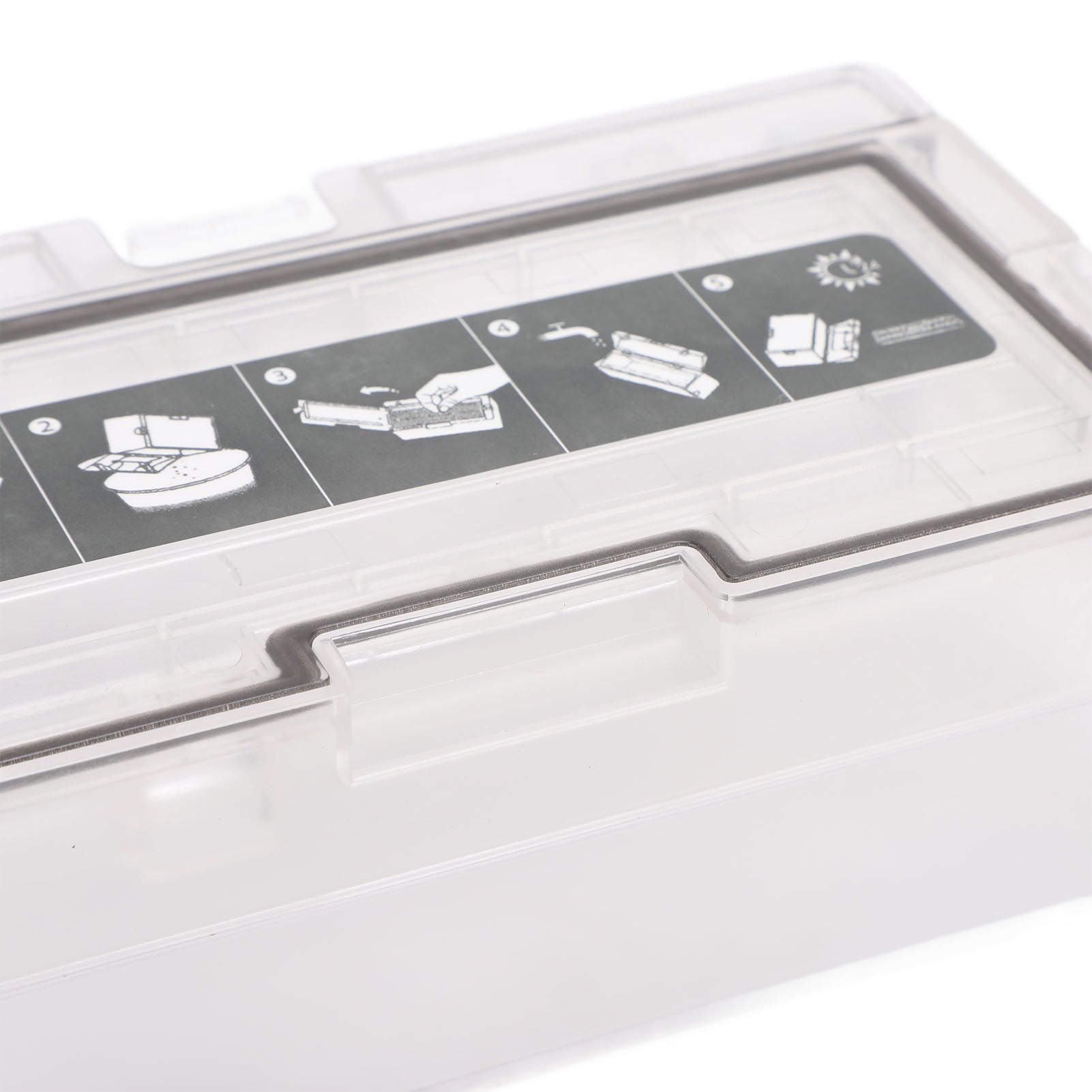 Robot Vacuum Cleaner Dust Collection Box Sturdy Easy Installation Replacement view 5