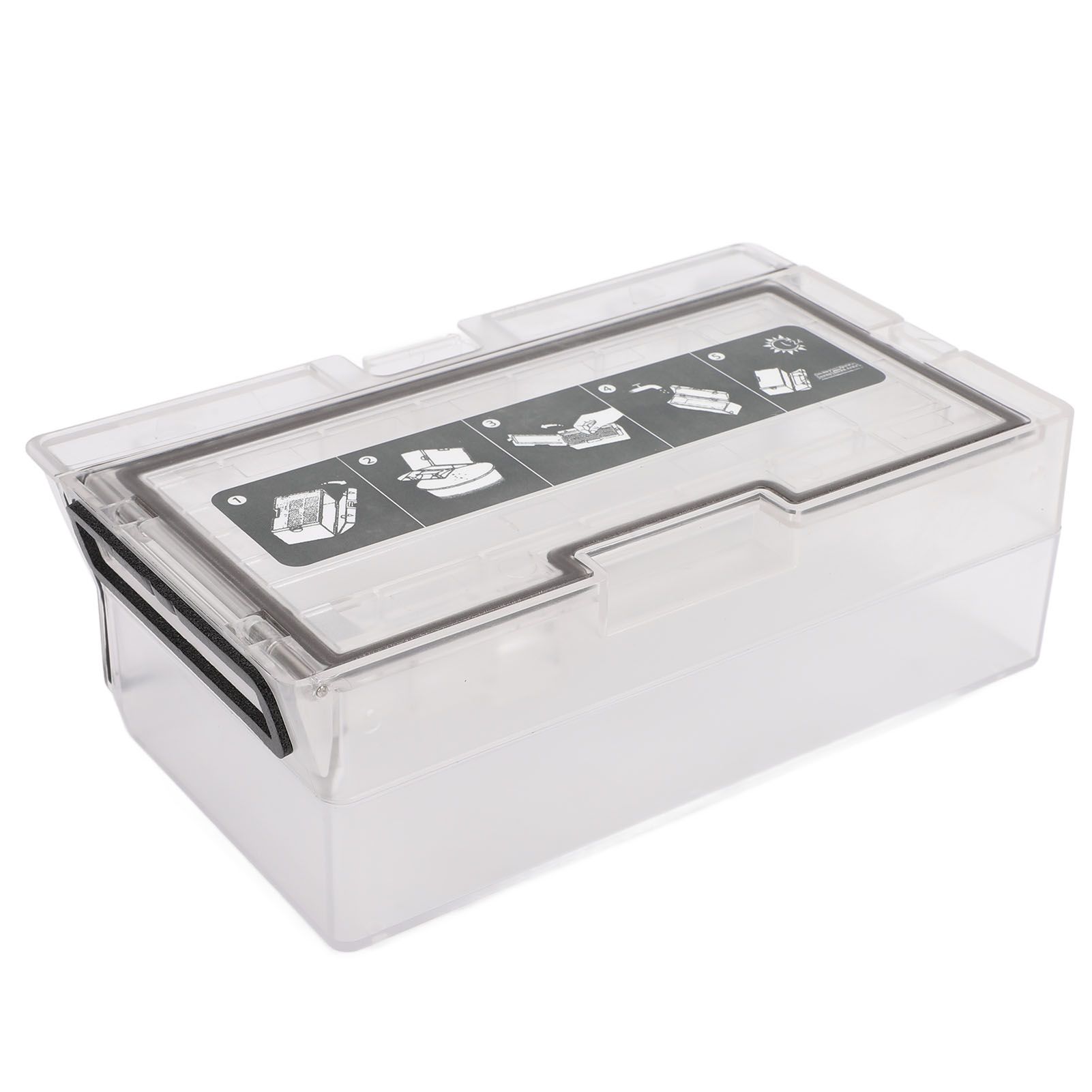 Robot Vacuum Cleaner Dust Collection Box Sturdy Easy Installation Replacement view 10