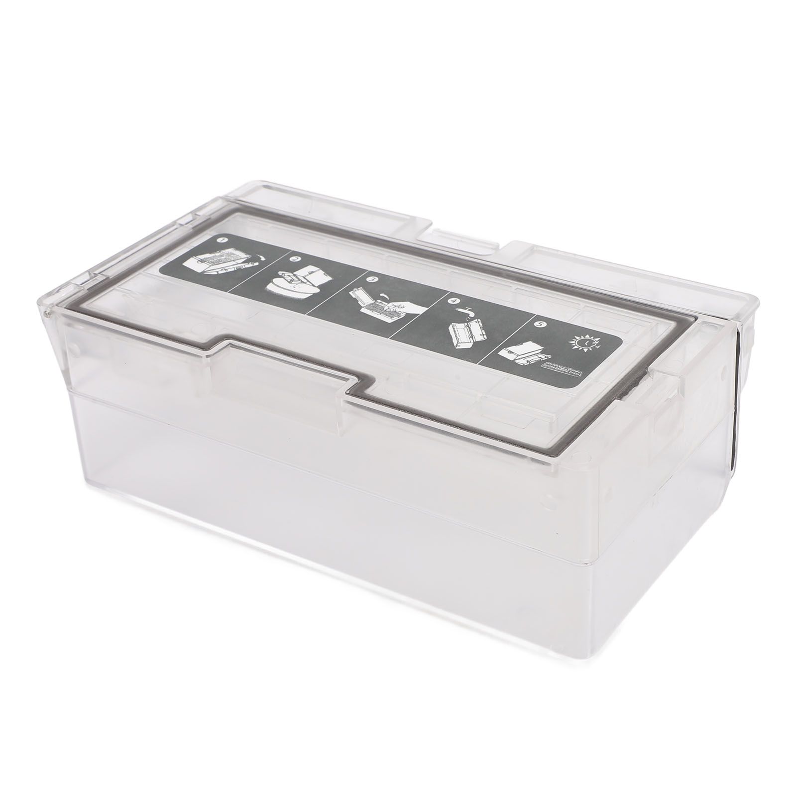 Robot Vacuum Cleaner Dust Collection Box Sturdy Easy Installation Replacement view 11