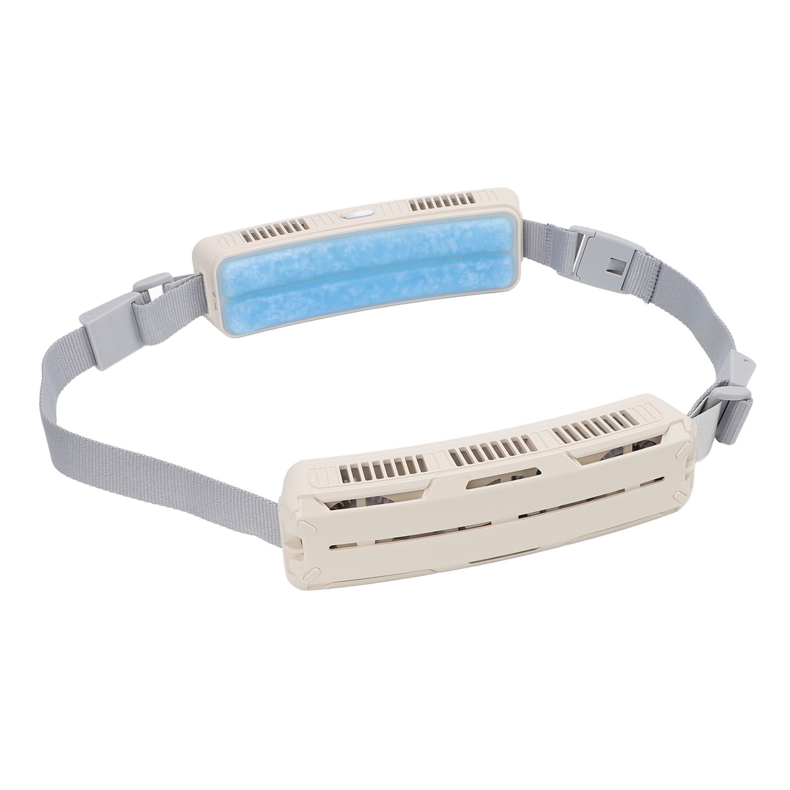 Wearable Waist Fan Hands Free Strong Wind Cooling Rechargeable Adjustable Belt