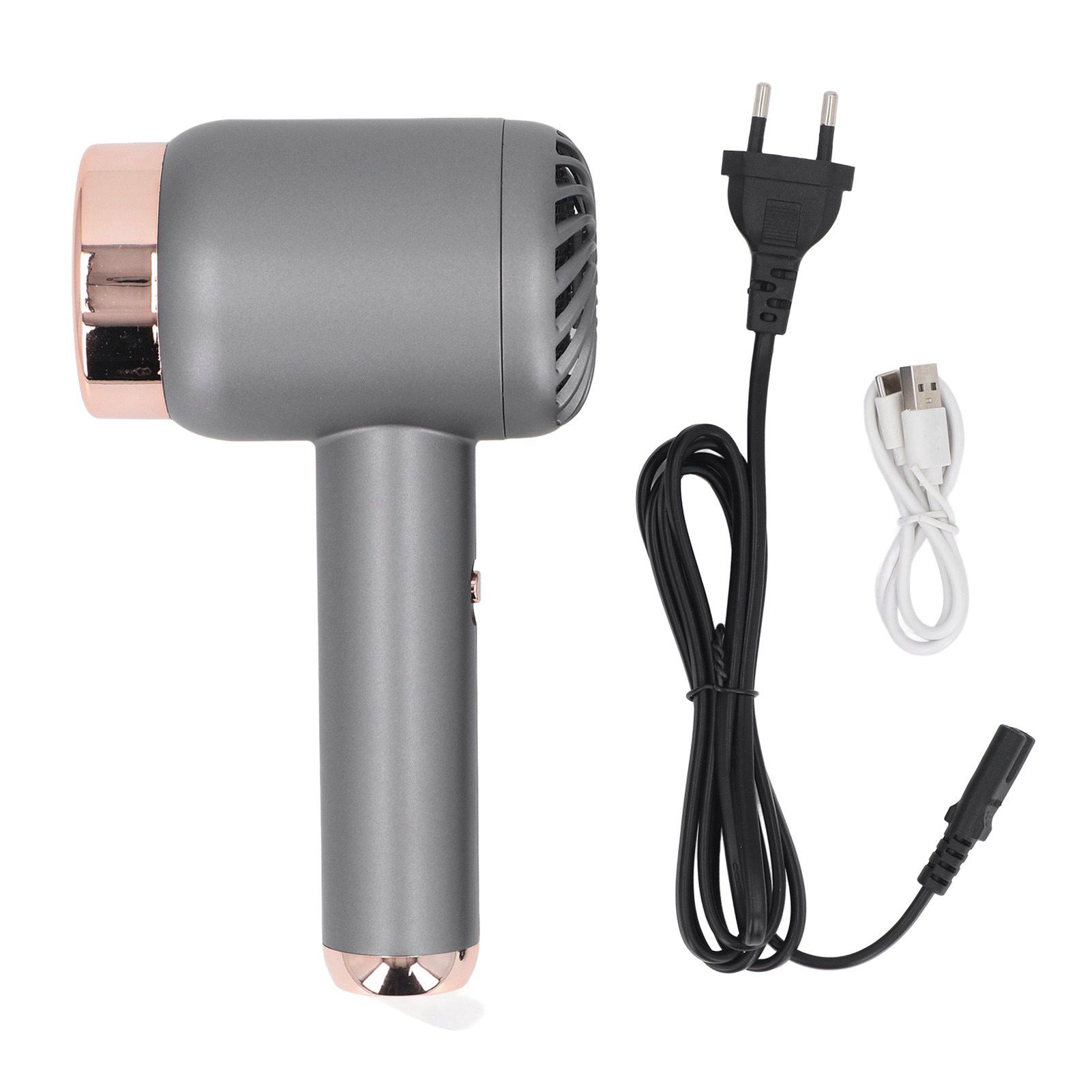 Ionic Hair Dryer Plug in and Charging Dual Use Fast Drying Portable Cordless view 3