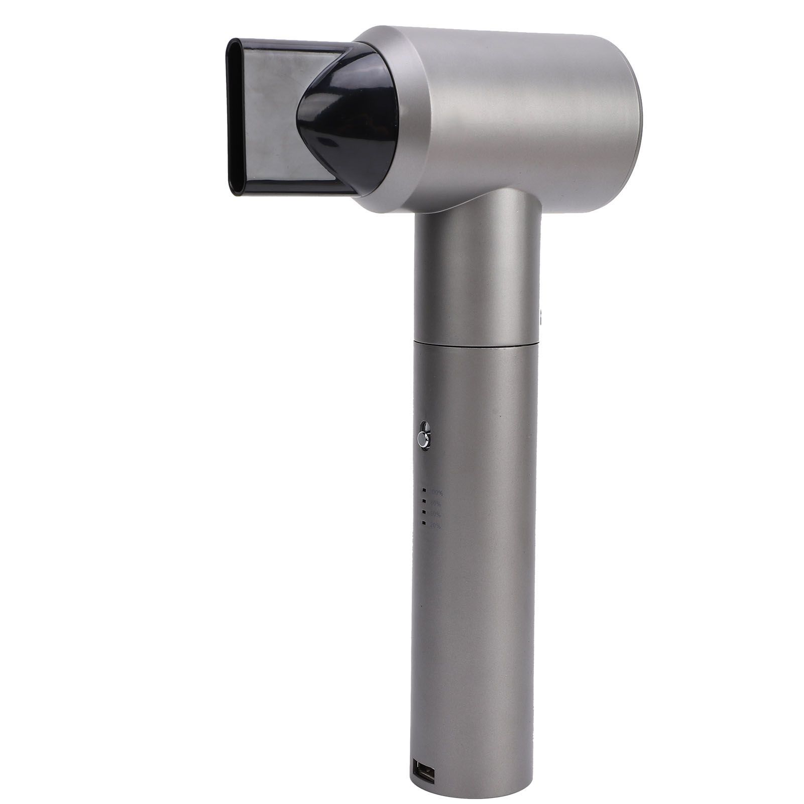Cordless Hair Dryer Hot and Cold Air Mode USB Rechargeable LED Battery Display view 10