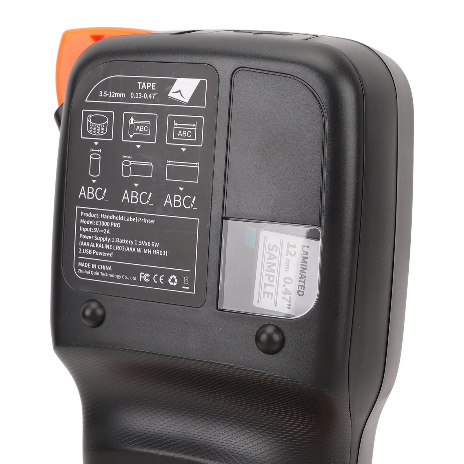Handheld Label Printer with Keyboard Thermal Transfer Portable Mini Label view 7