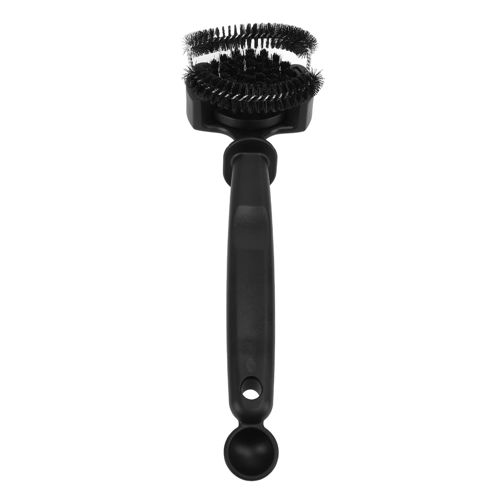 Coffee Machine Cleaning Brush Extended Handle Detachable Nylon Bristle Round view 12