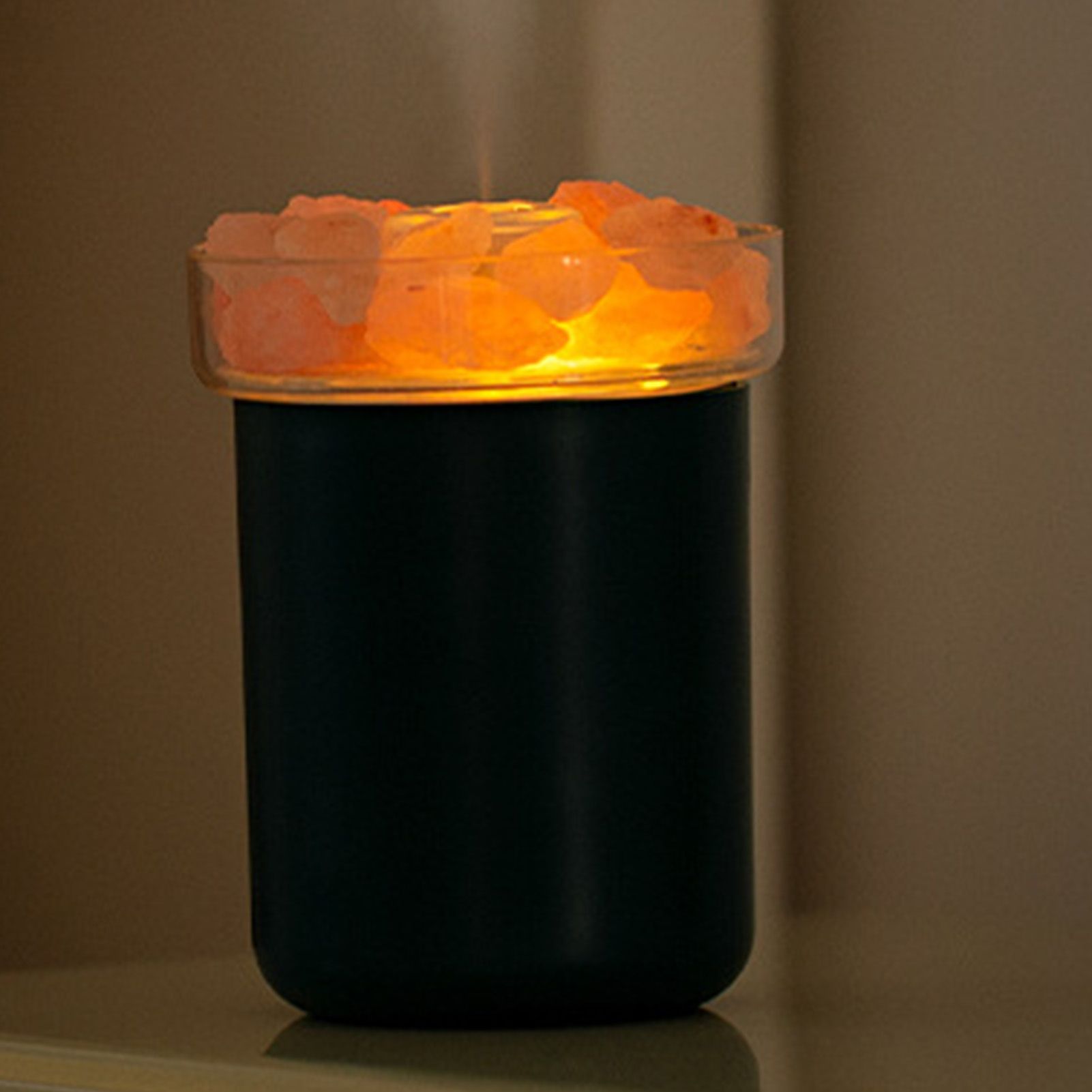 Salt Lamp Essential Oil Diffuser Portable USB Charging Humidifier for view 9