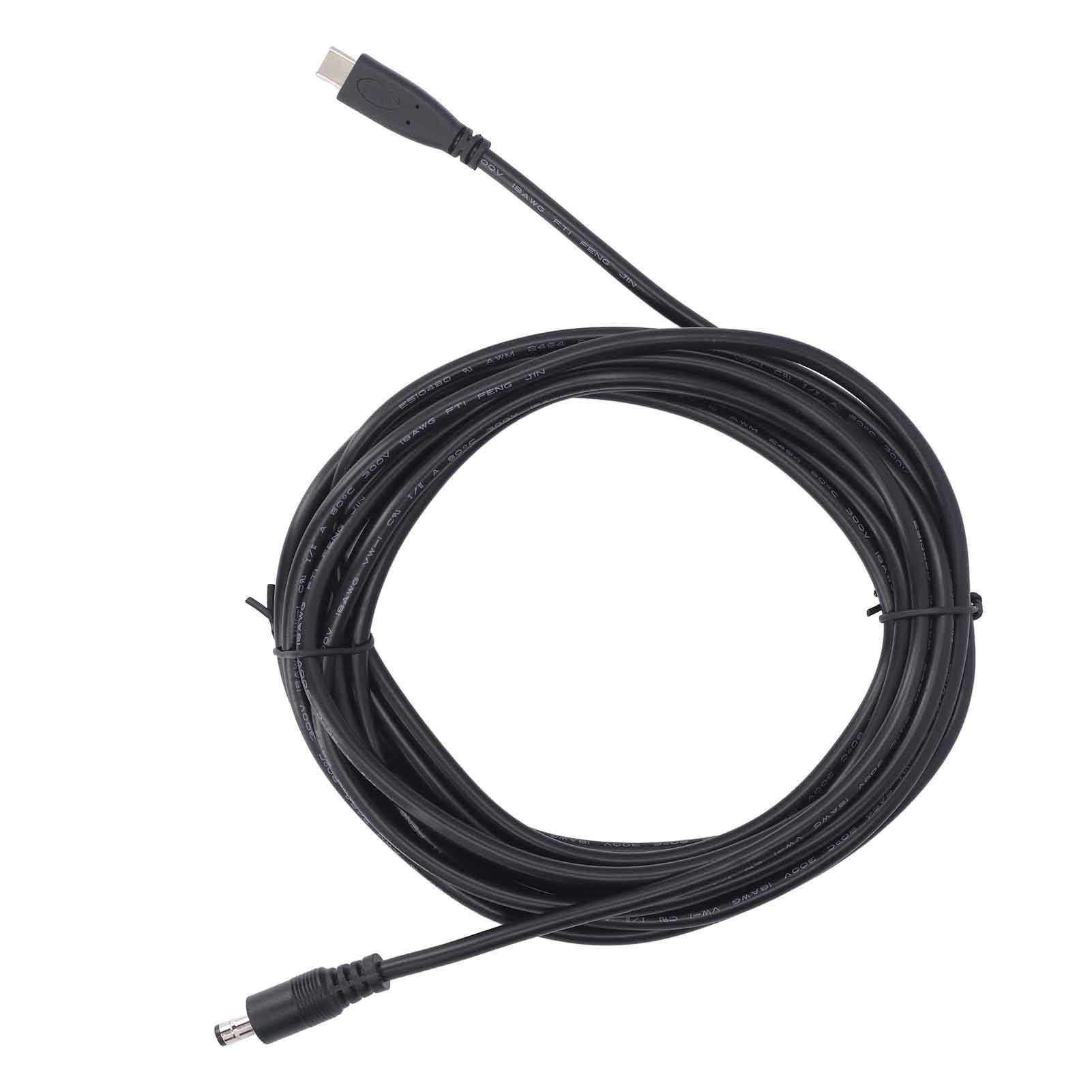 Type C to DC Satellite Power Cable PVC Water Resistant Satellite Antenna Cable view 4