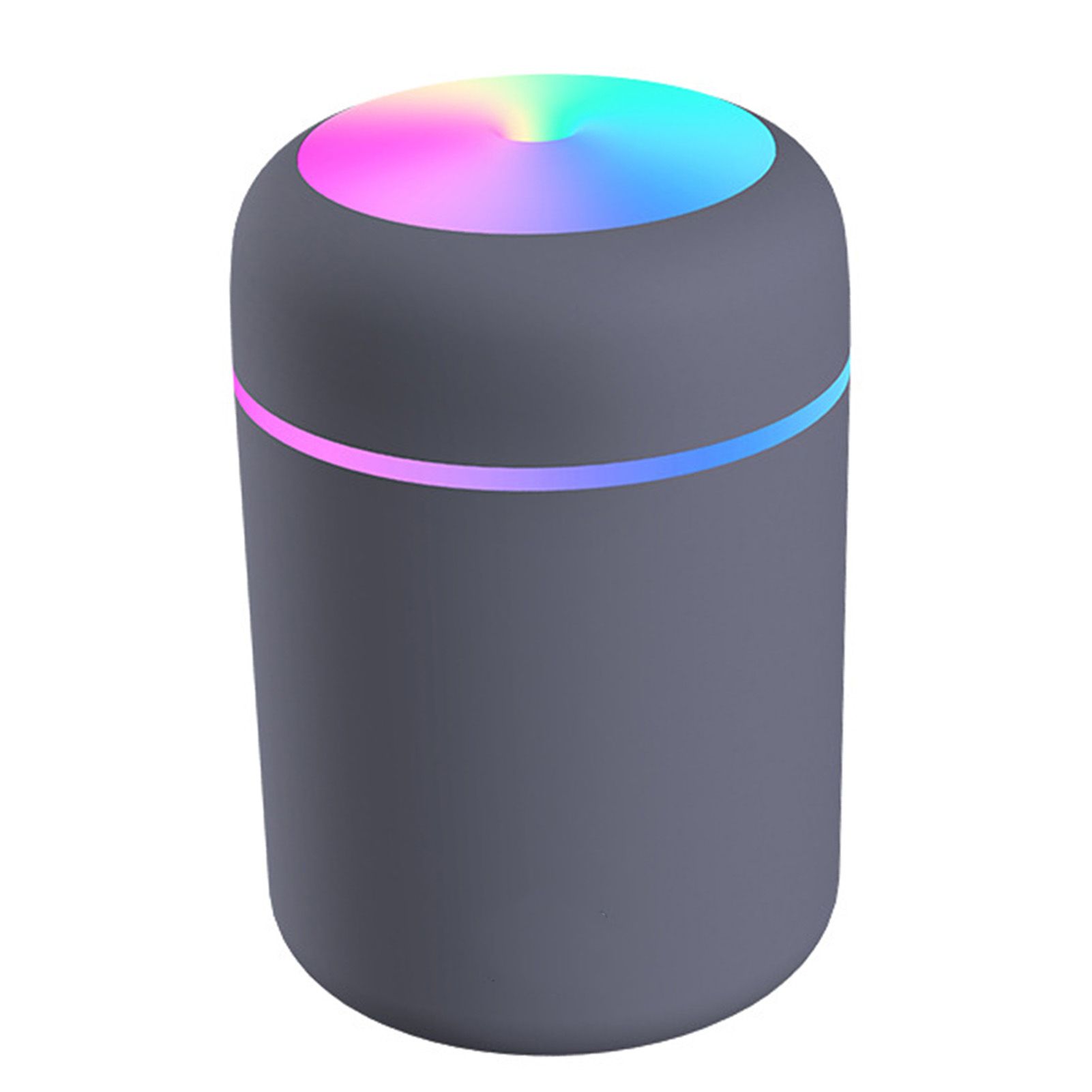 Portable Mini Humidifier with Colorful Light Quiet USB Desktop Humidifier for