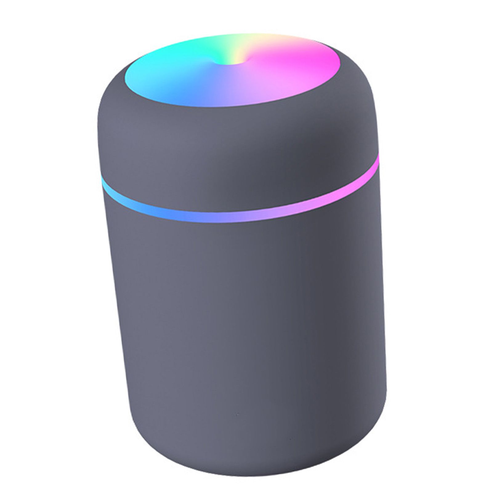 Portable Mini Humidifier with Colorful Light Quiet USB Desktop Humidifier for view 2