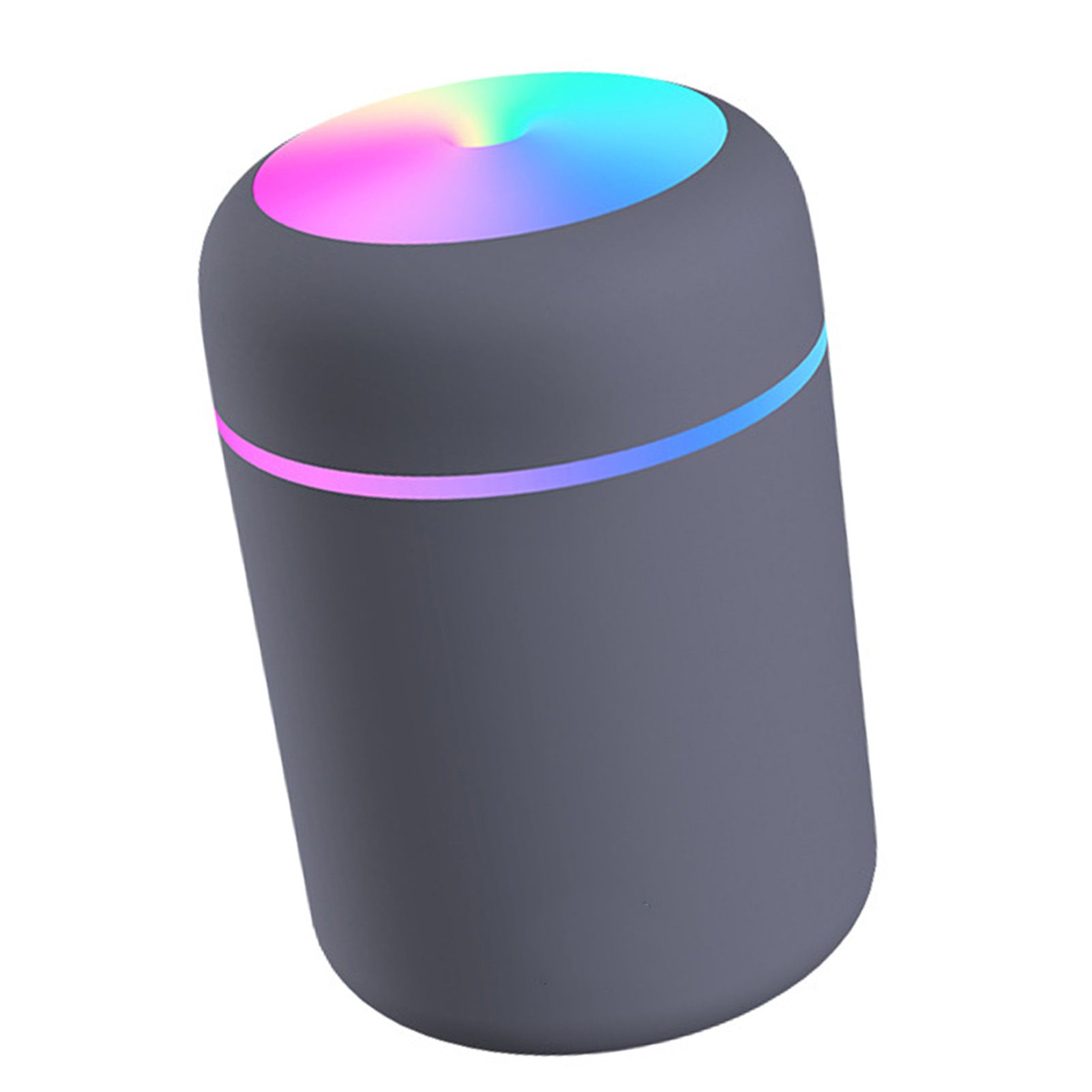 Portable Mini Humidifier with Colorful Light Quiet USB Desktop Humidifier for view 4