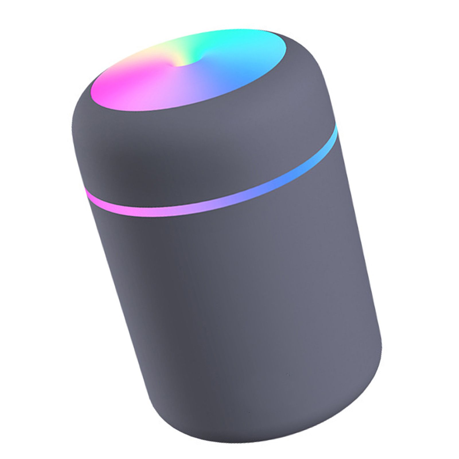 Portable Mini Humidifier with Colorful Light Quiet USB Desktop Humidifier for view 6