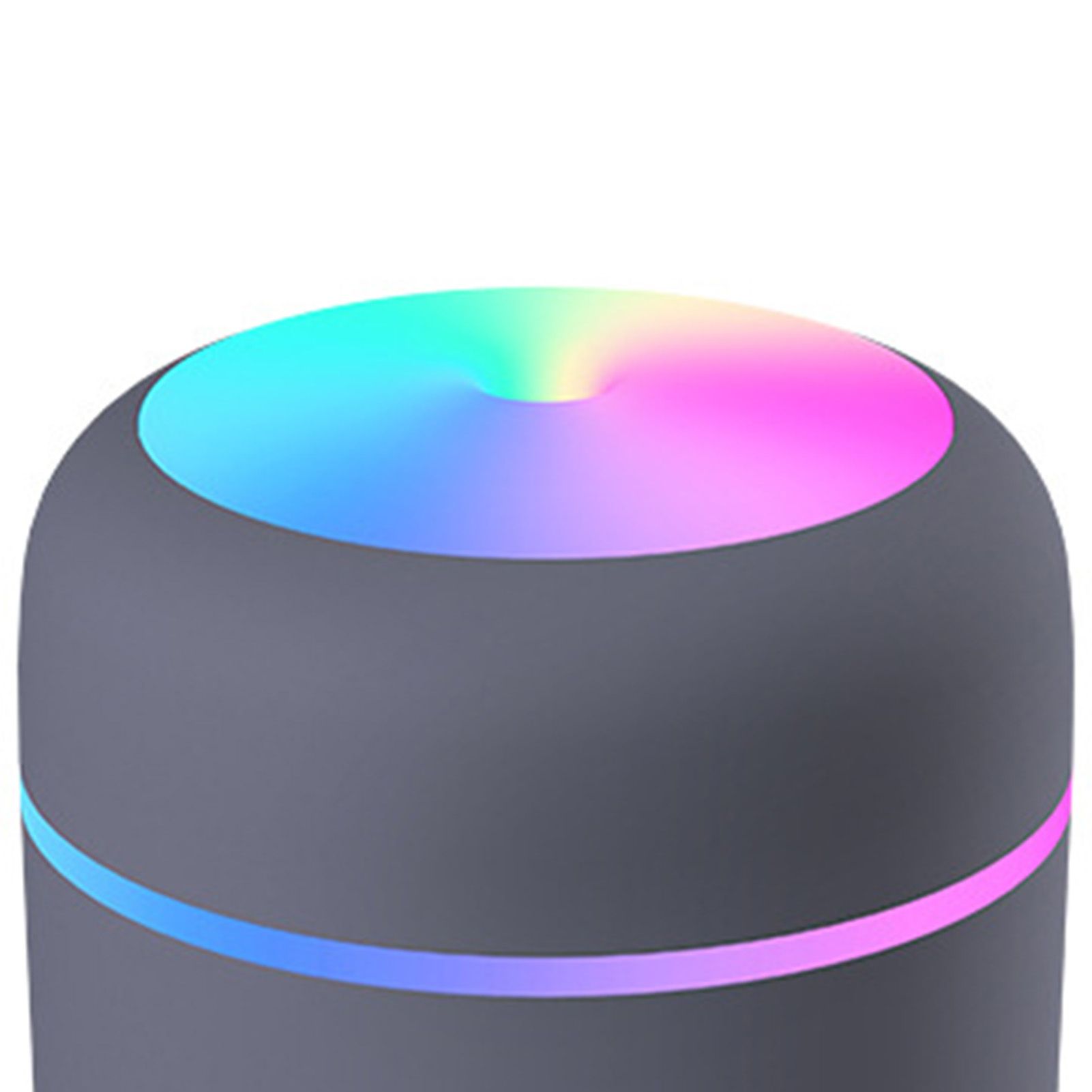 Portable Mini Humidifier with Colorful Light Quiet USB Desktop Humidifier for view 7