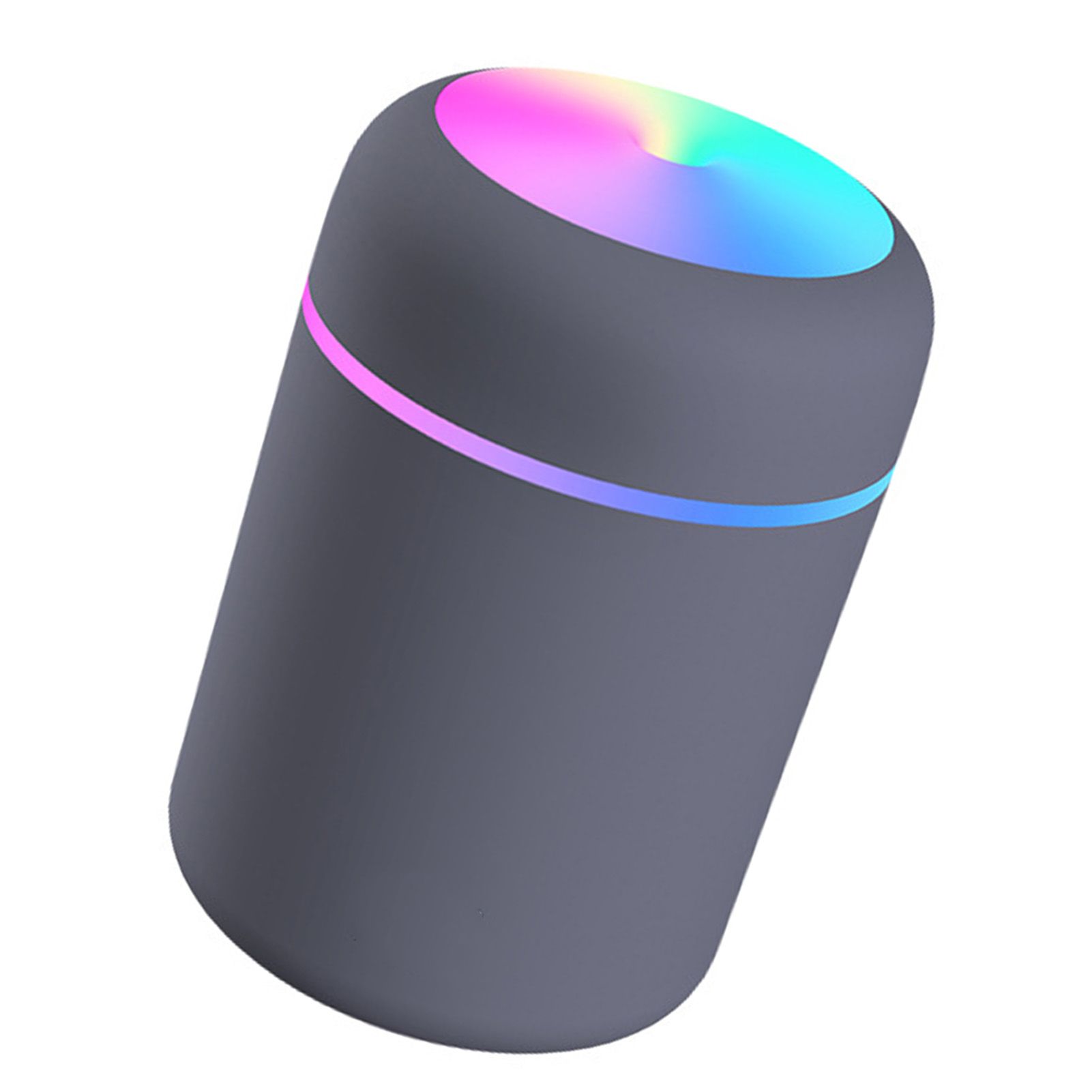 Portable Mini Humidifier with Colorful Light Quiet USB Desktop Humidifier for view 9