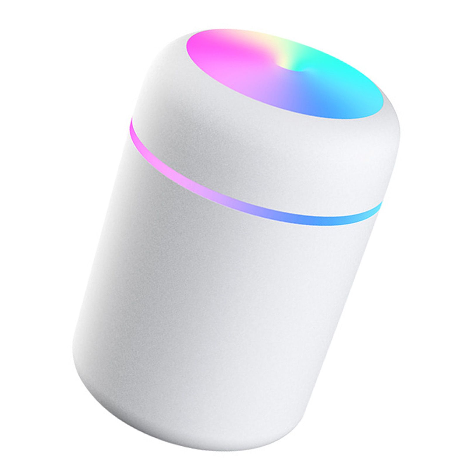 Portable Mini Humidifier with Colorful Light Quiet USB Desktop Humidifier for