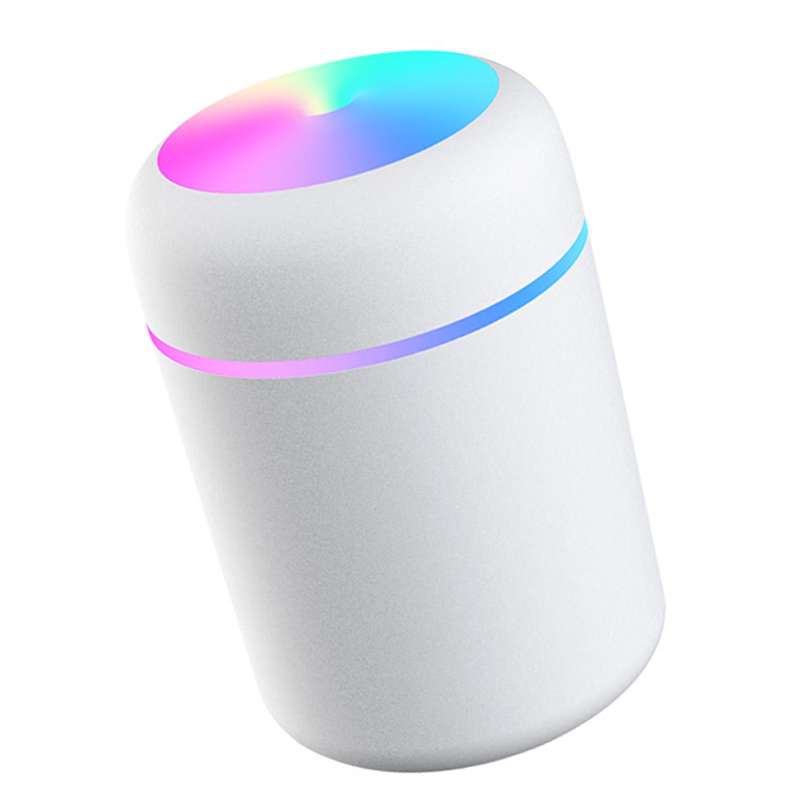 Portable Mini Humidifier with Colorful Light Quiet USB Desktop Humidifier for view 6
