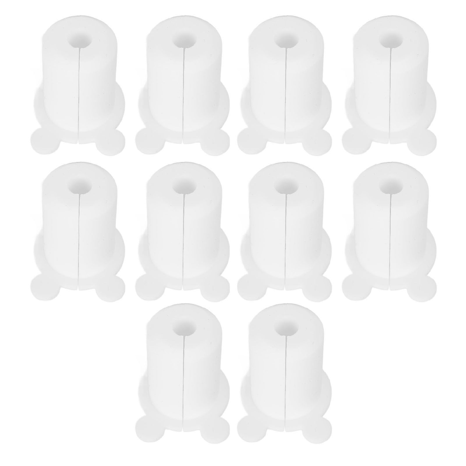 10PCS Satellite Cable Wall Grommet 25.4mm Silicon Ethernet Cable Bushing Wall view 10