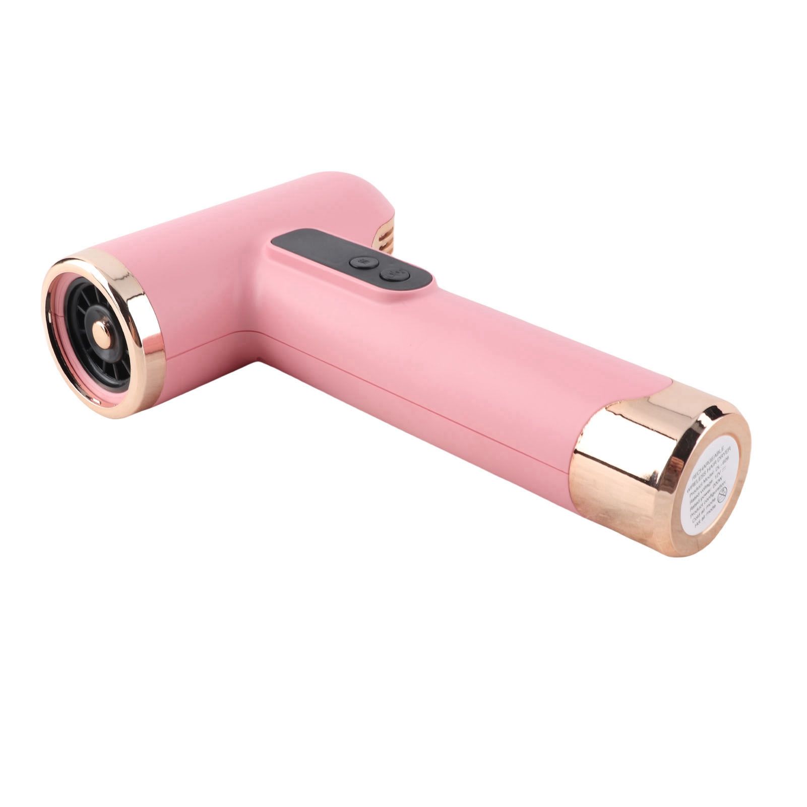 USB Rechargeable Hair Dryer 15600mah High Speed Motor Compact Hair Blow Dryer view 5
