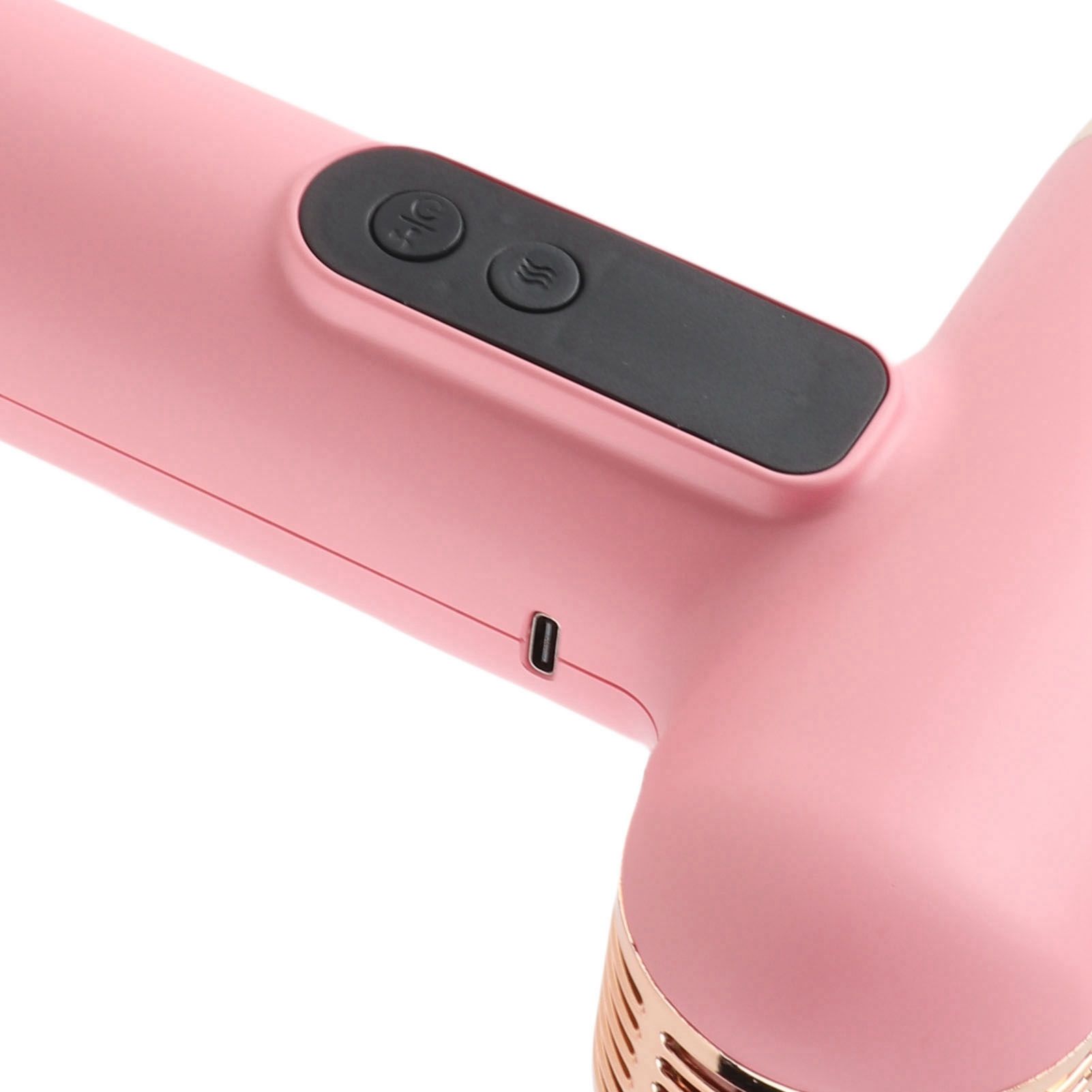 USB Rechargeable Hair Dryer 15600mah High Speed Motor Compact Hair Blow Dryer view 7
