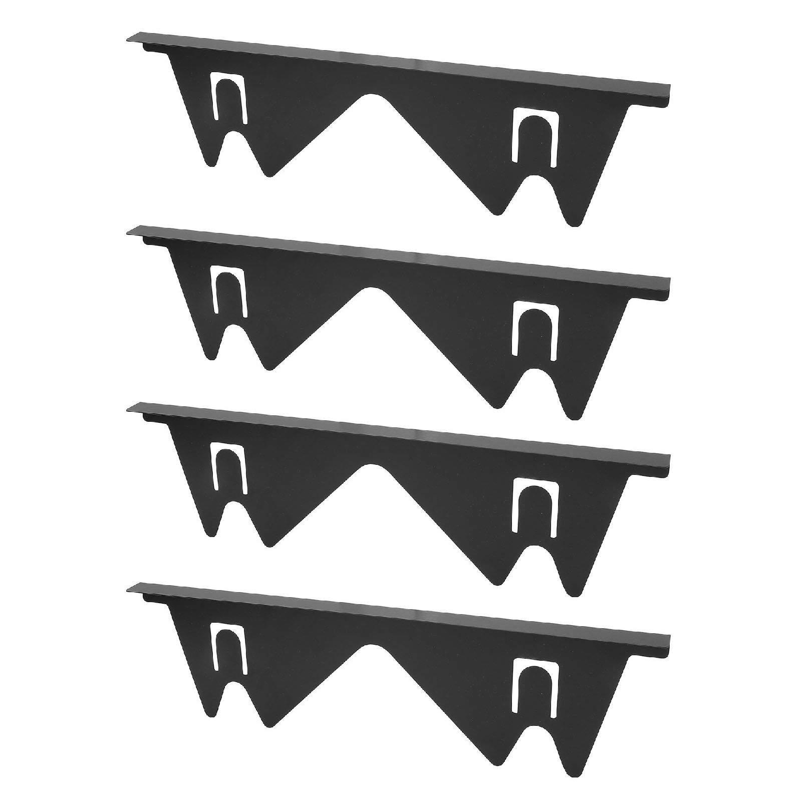 4Pcs Stove Counter Gap Cover Stainless Steel 13.8 to 27.6in Adjustable Length view 4