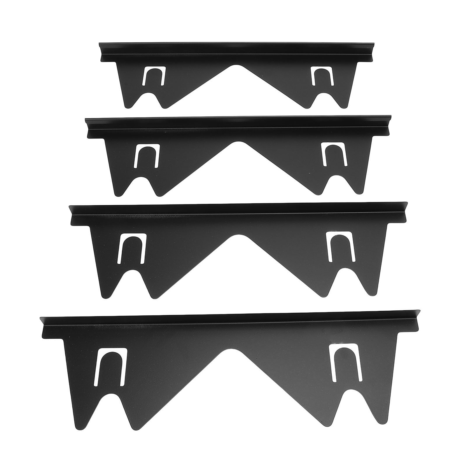 4Pcs Stove Counter Gap Cover Stainless Steel 13.8 to 27.6in Adjustable Length view 10