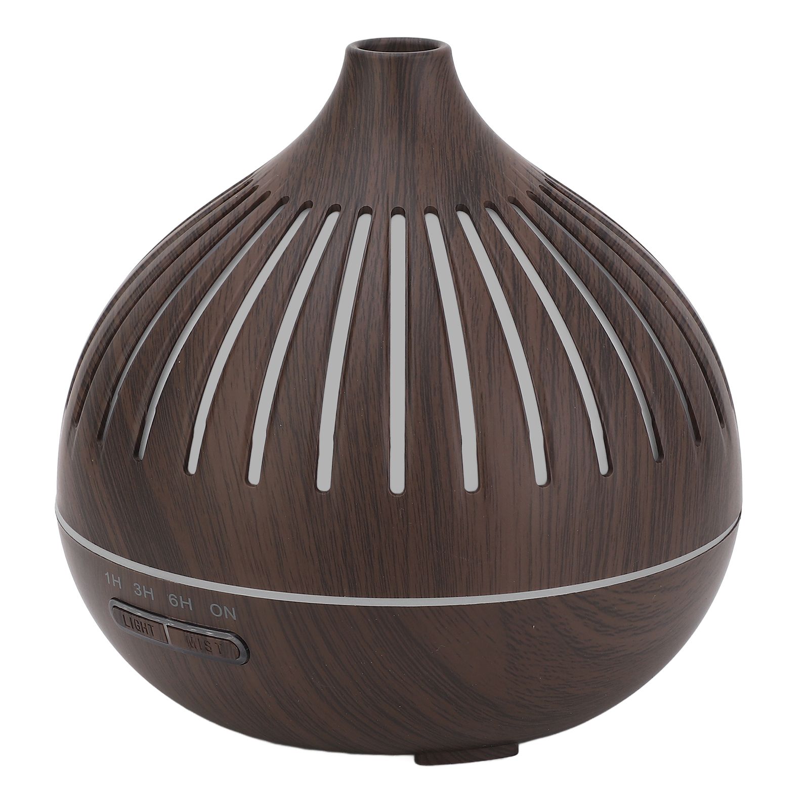 400ML Wood Grain Humidifier Desktop Aromatherapy Diffuser with Colorful Light view 9