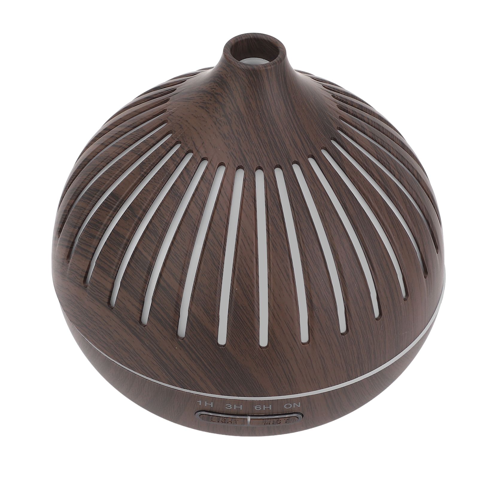 400ML Wood Grain Humidifier Desktop Aromatherapy Diffuser with Colorful Light view 11