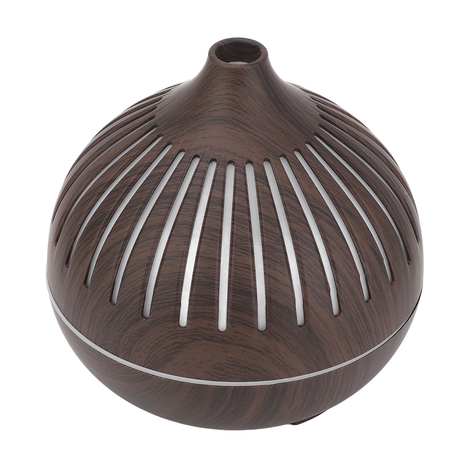 400ML Wood Grain Humidifier Desktop Aromatherapy Diffuser with Colorful Light view 12